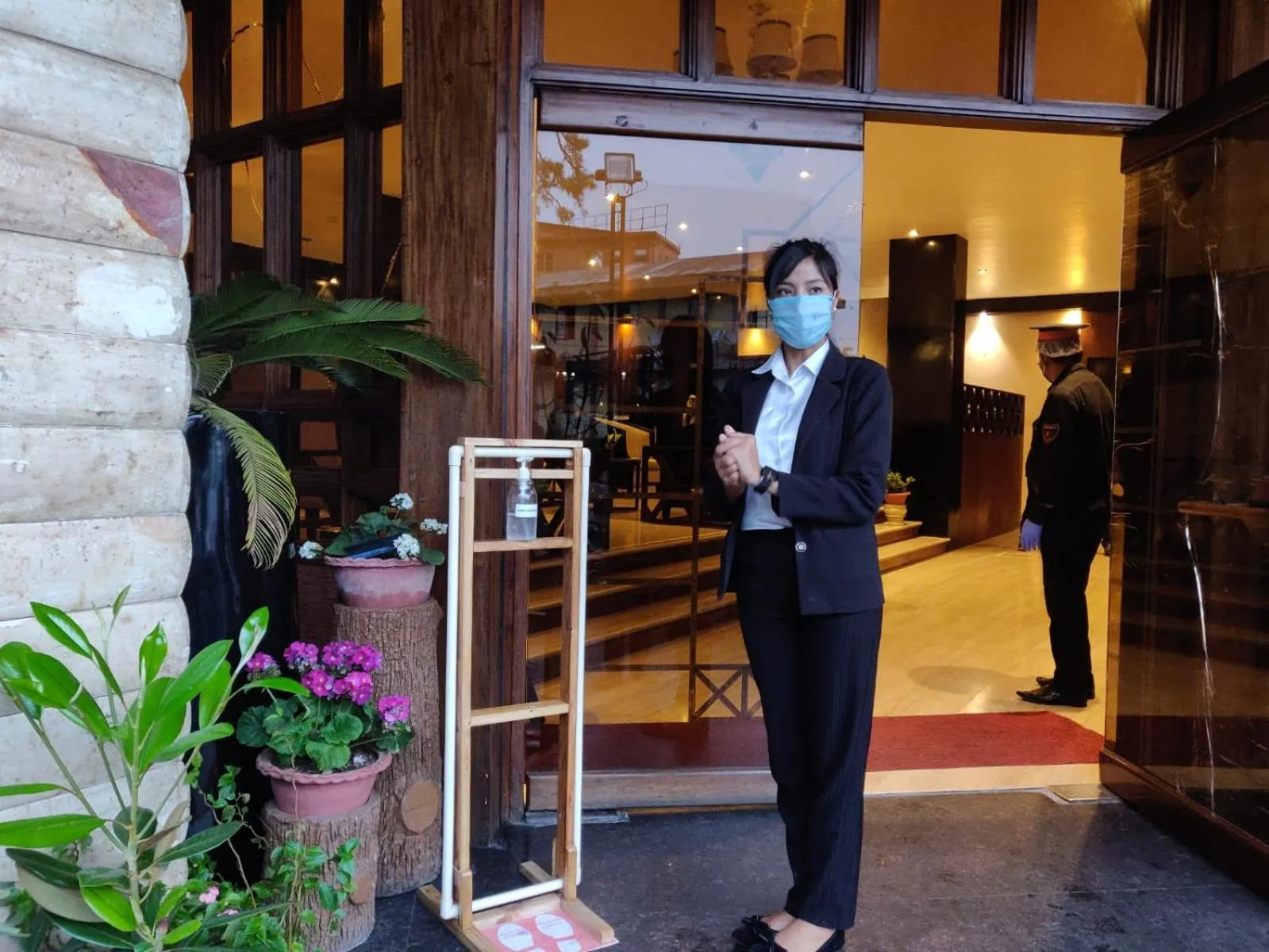 Staff in Hotel Polo Towers Shillong