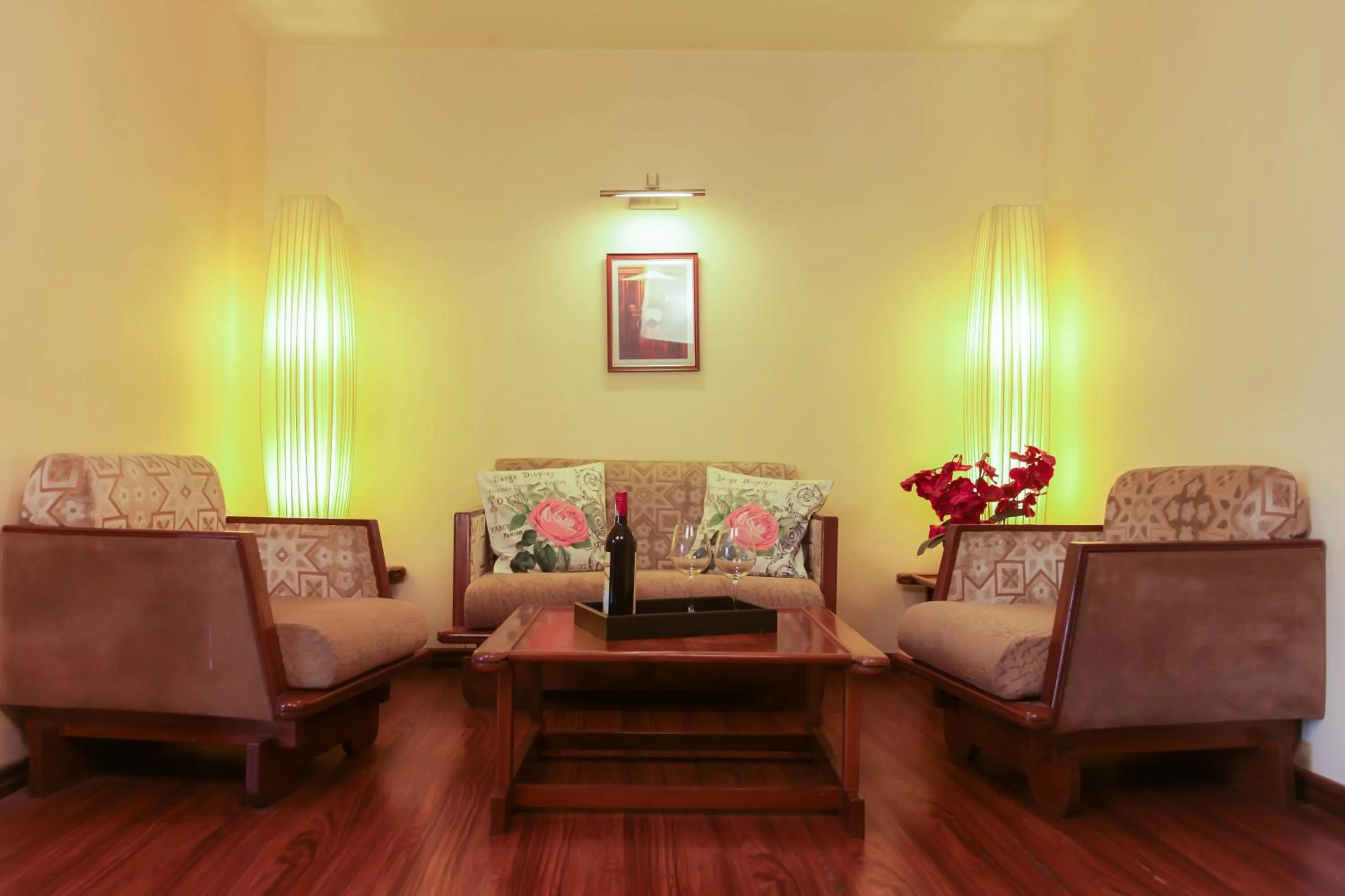 Living room in Hotel Polo Towers Shillong