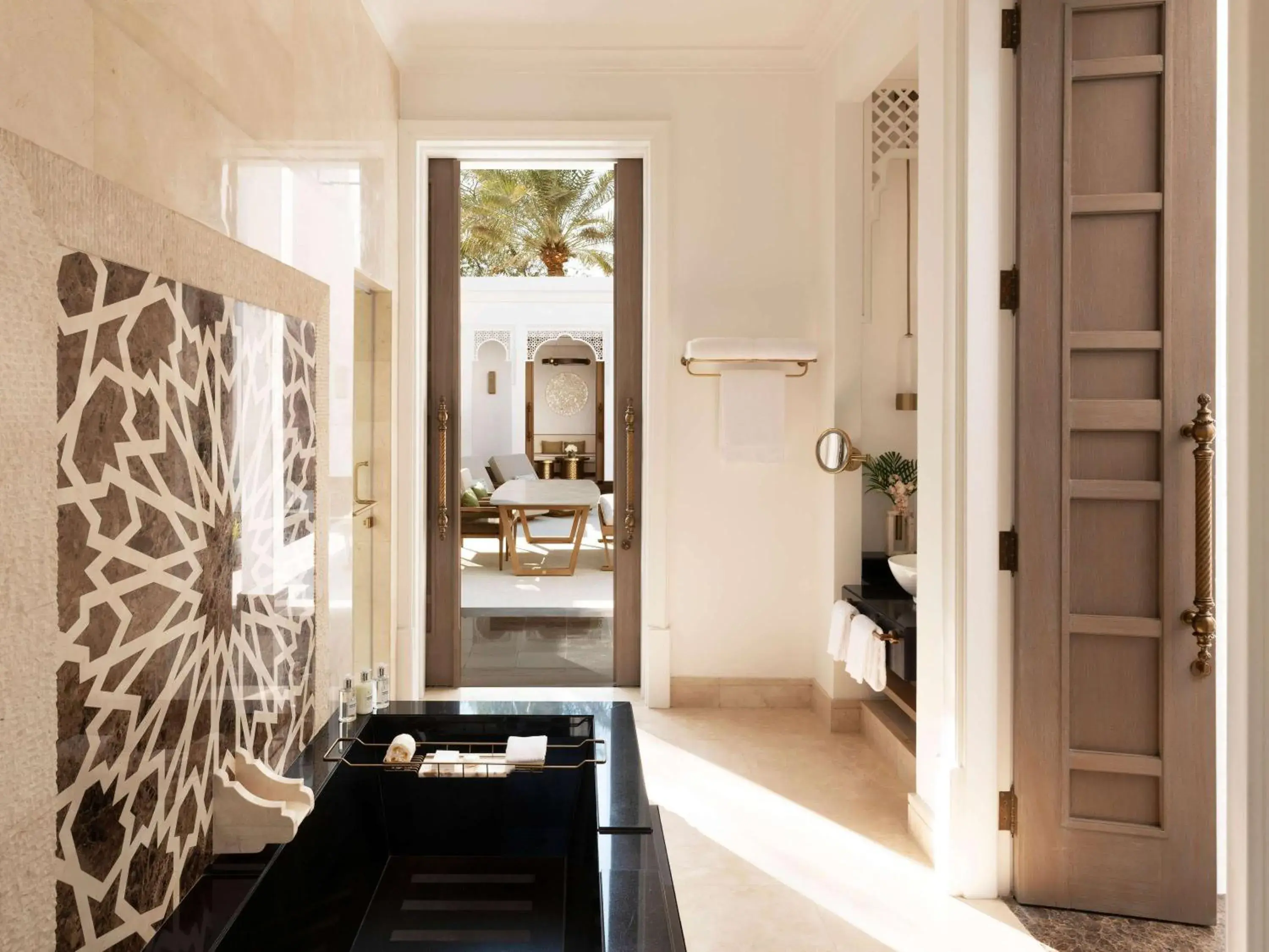 One-Bedroom Royal Villa with Private Pool in Raffles Al Areen Palace Bahrain One-Bedroom Royal Villa with Private Pool in Raffles Al Areen Palace Bahrain