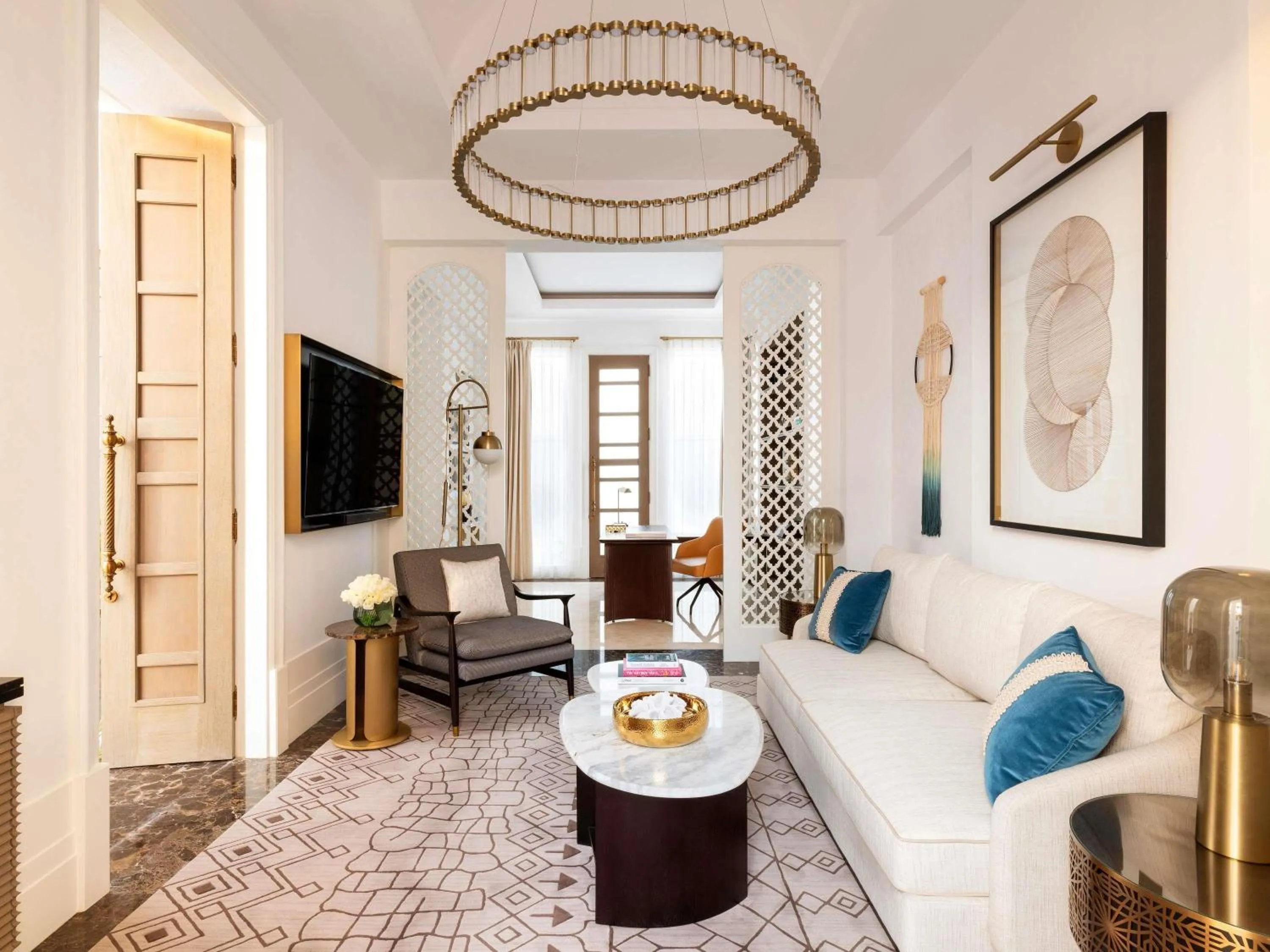 Bedroom in Raffles Al Areen Palace Bahrain