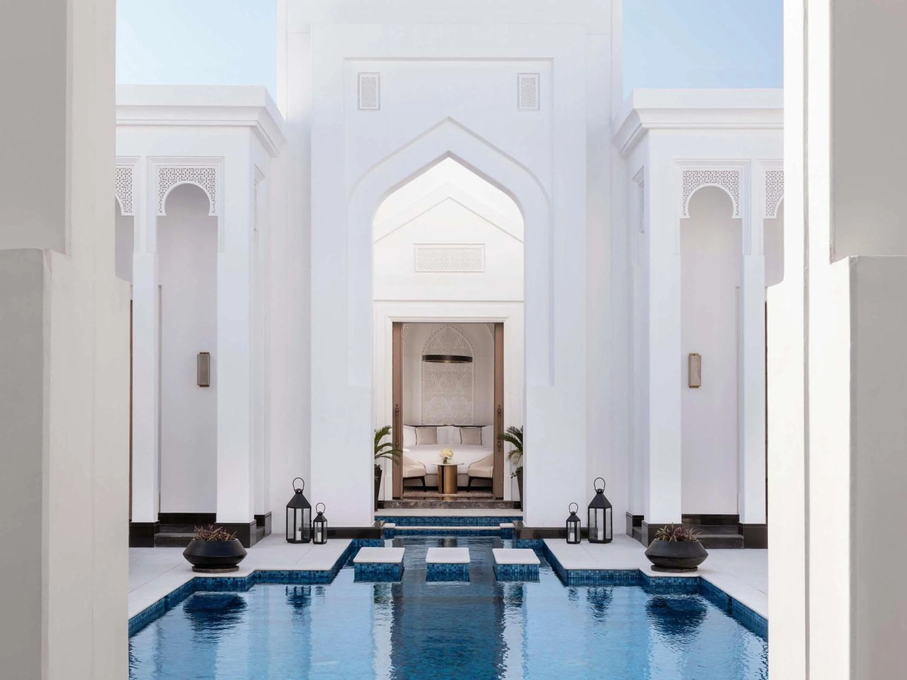 Bedroom in Raffles Al Areen Palace Bahrain