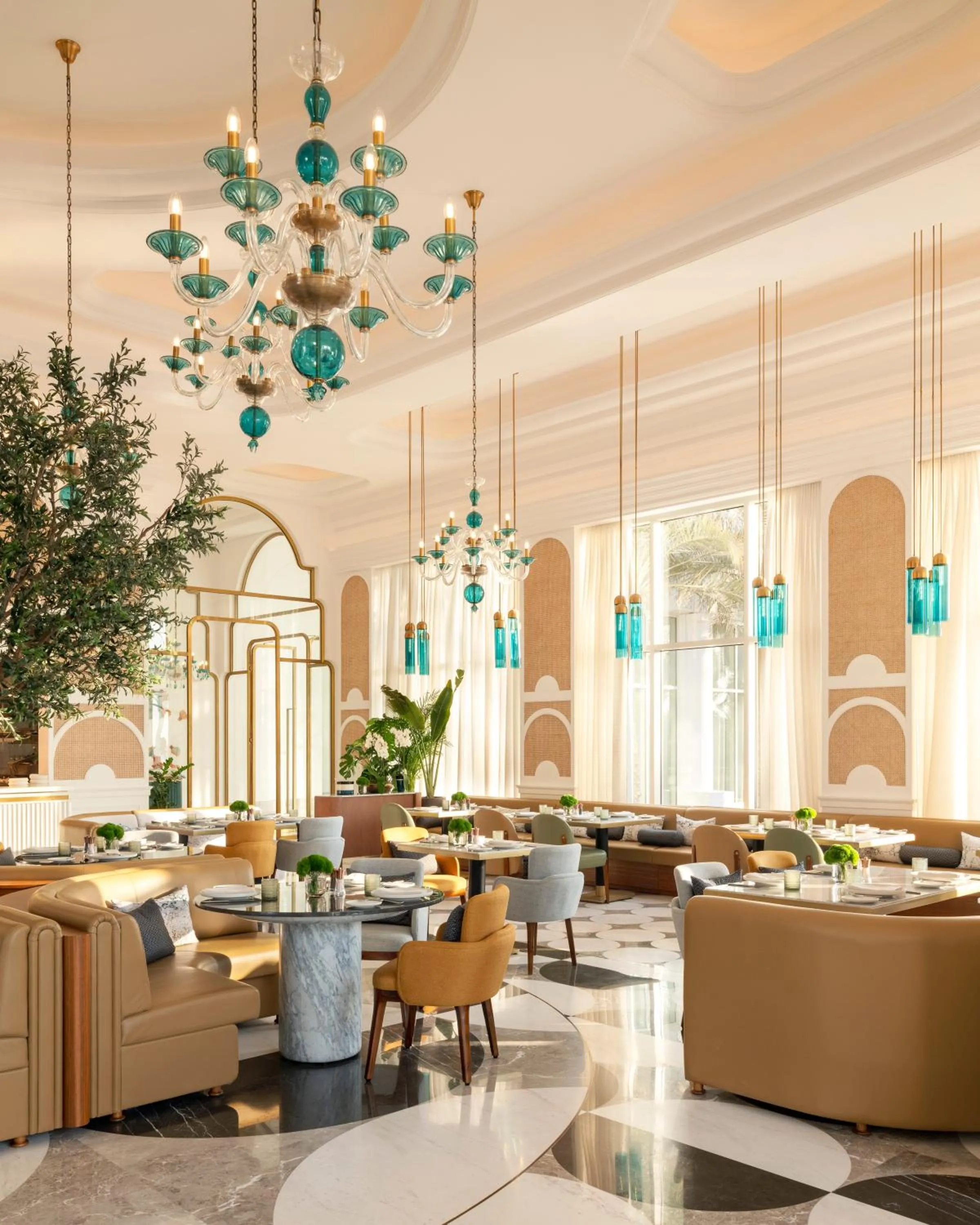 Restaurant/places to eat in Raffles Al Areen Palace Bahrain