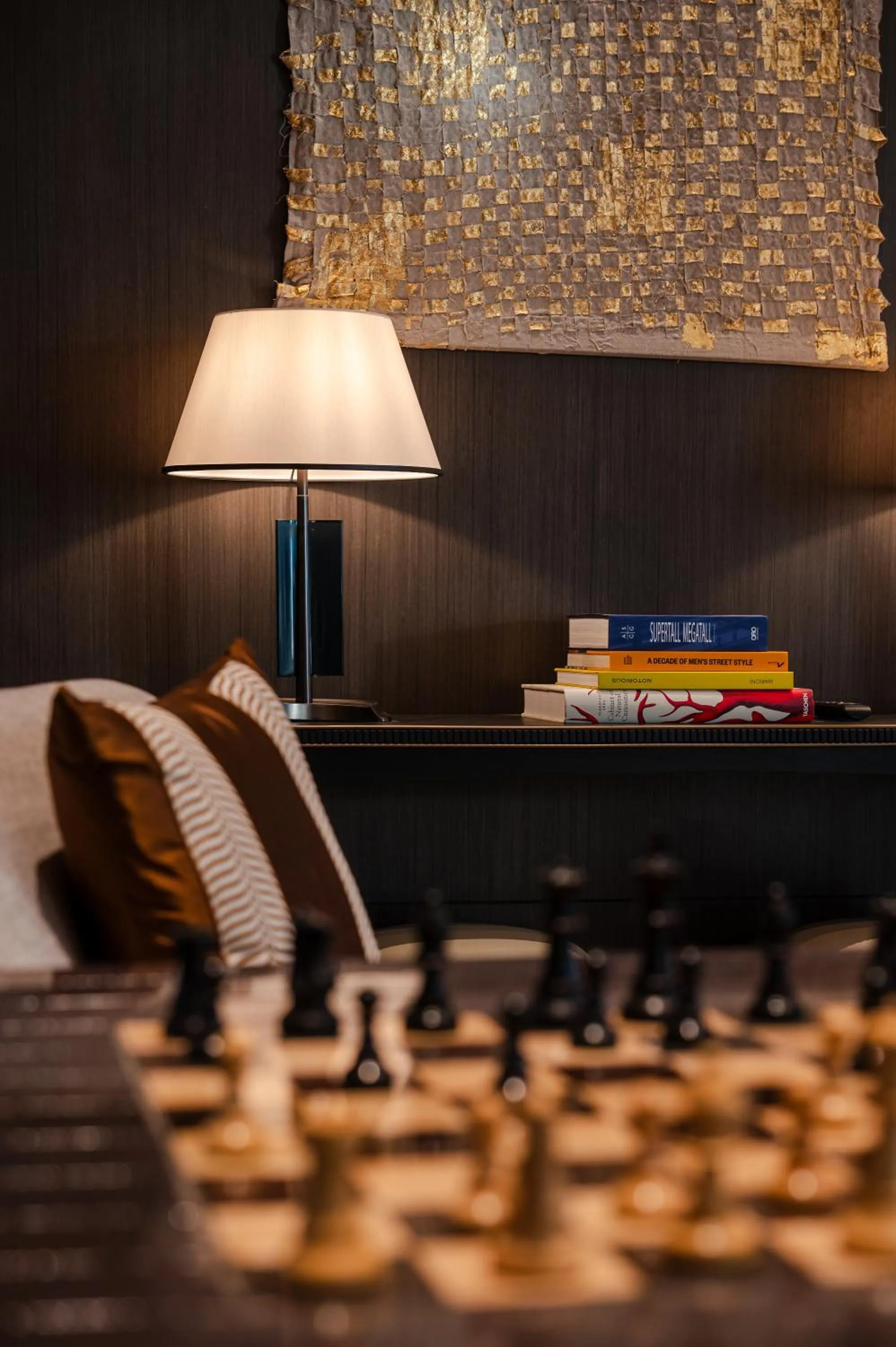 Lounge or bar in Raffles Al Areen Palace Bahrain