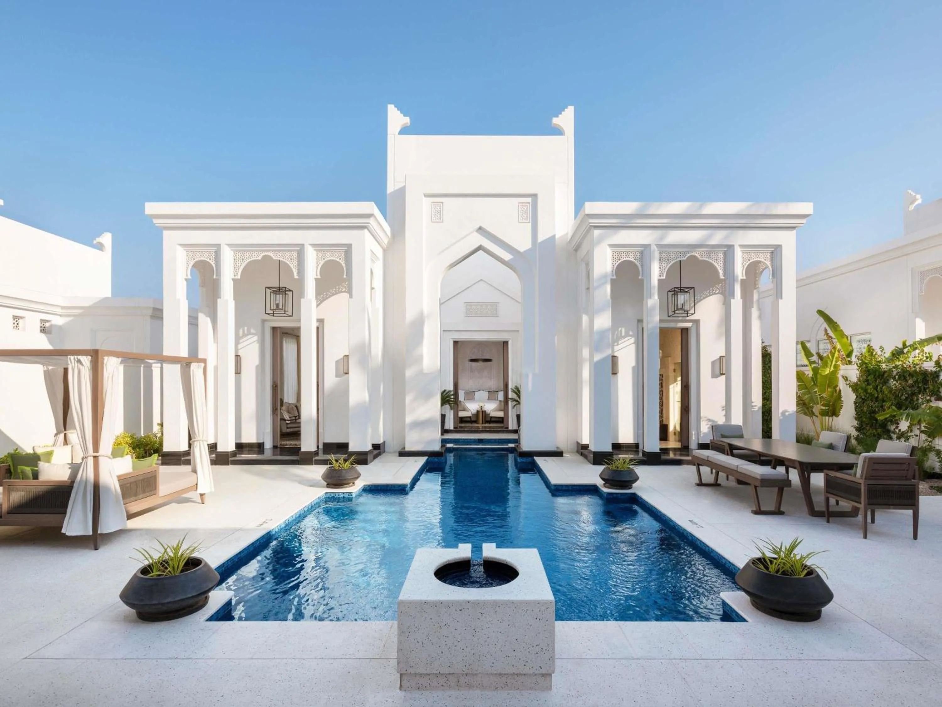 Bedroom in Raffles Al Areen Palace Bahrain