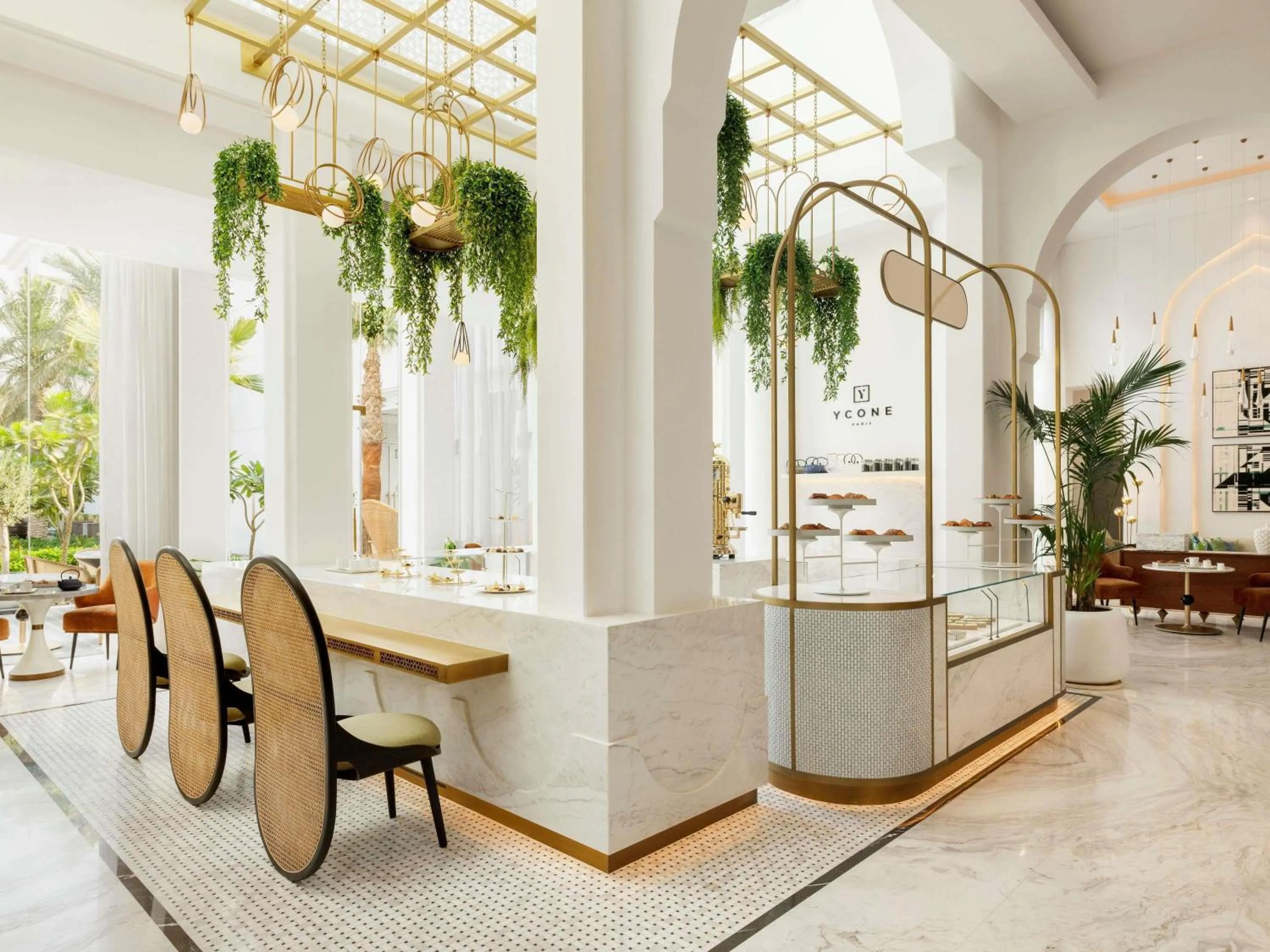 Restaurant/places to eat in Raffles Al Areen Palace Bahrain