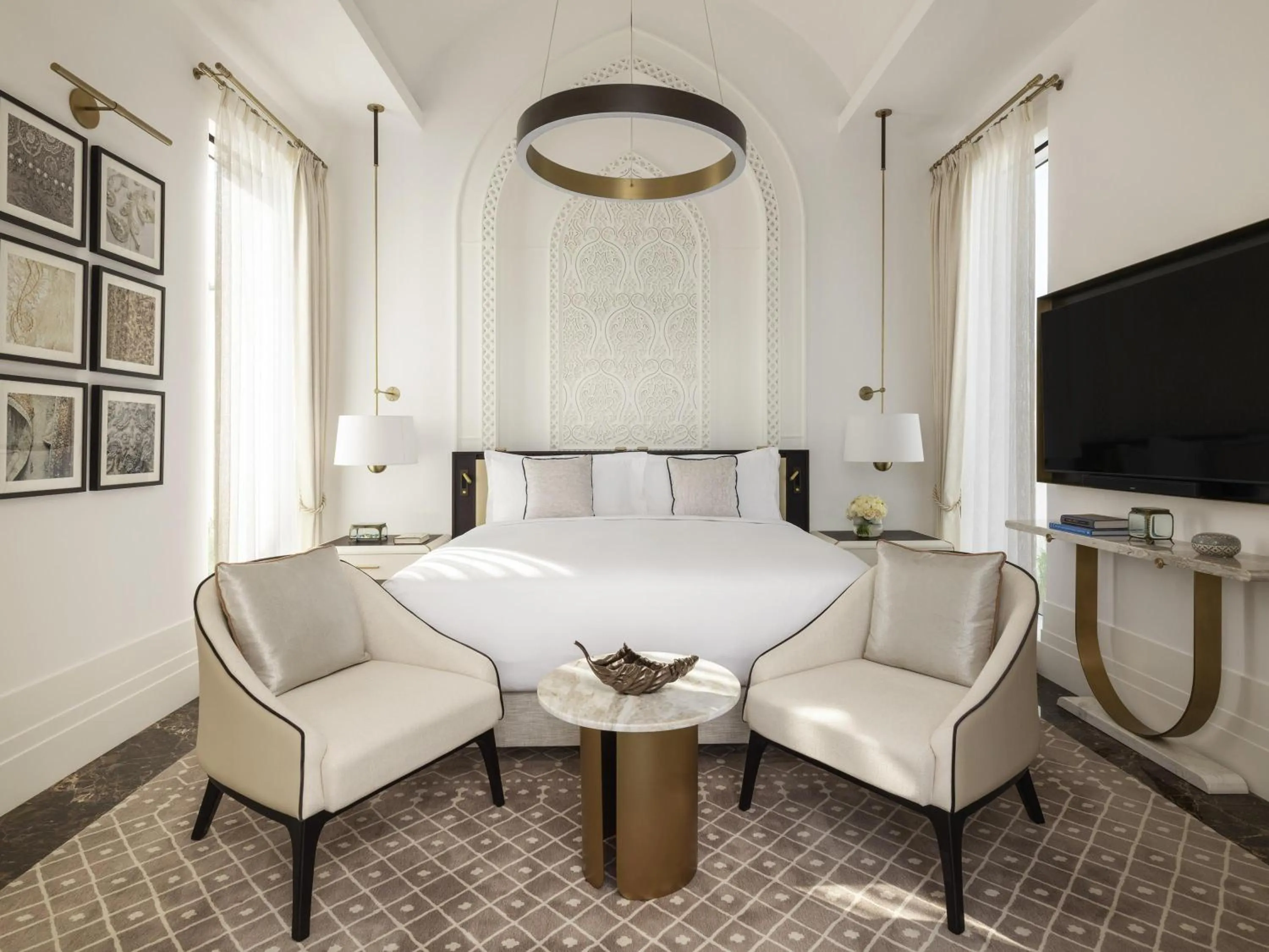 Bedroom in Raffles Al Areen Palace Bahrain