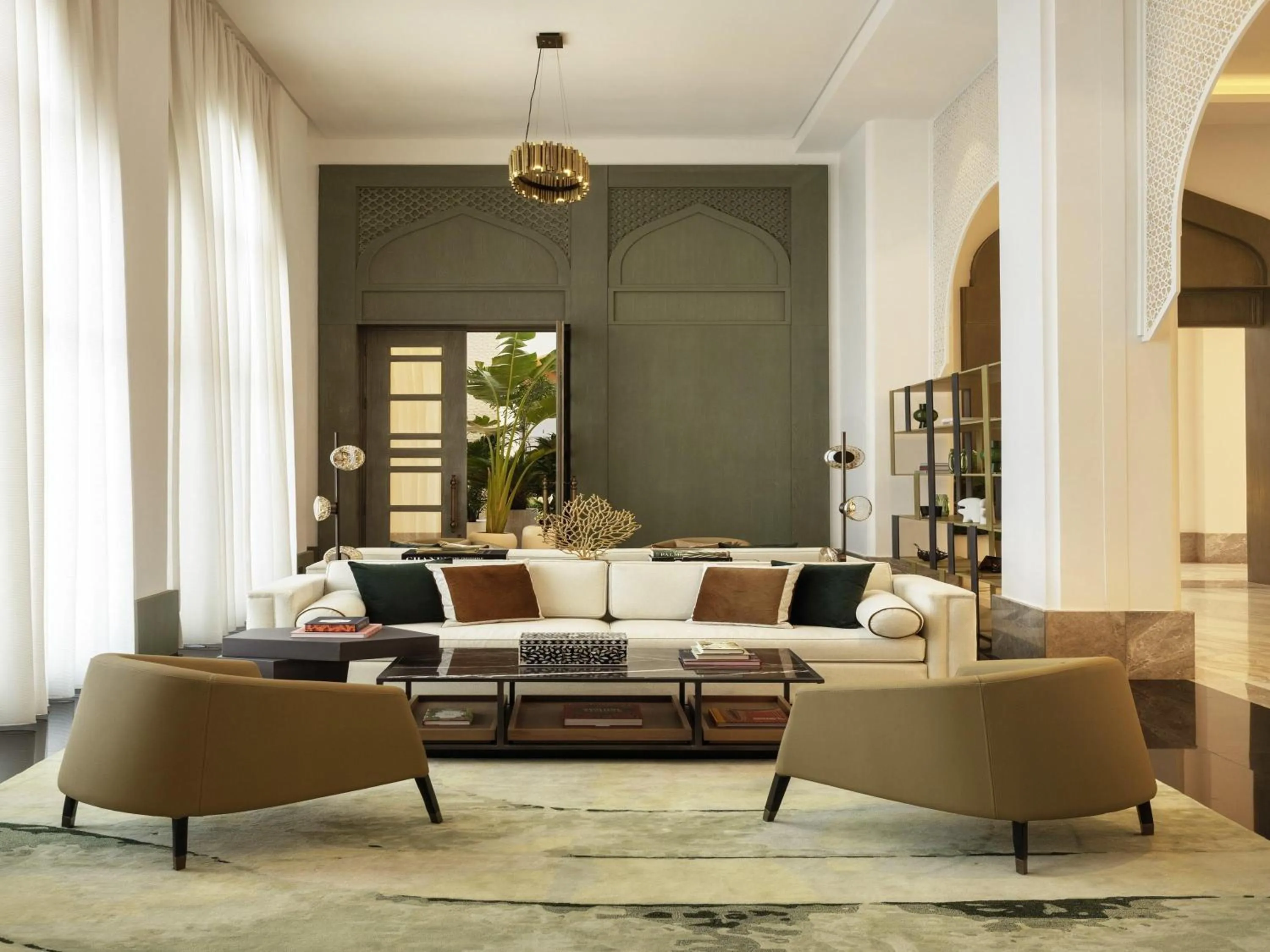 Bedroom in Raffles Al Areen Palace Bahrain