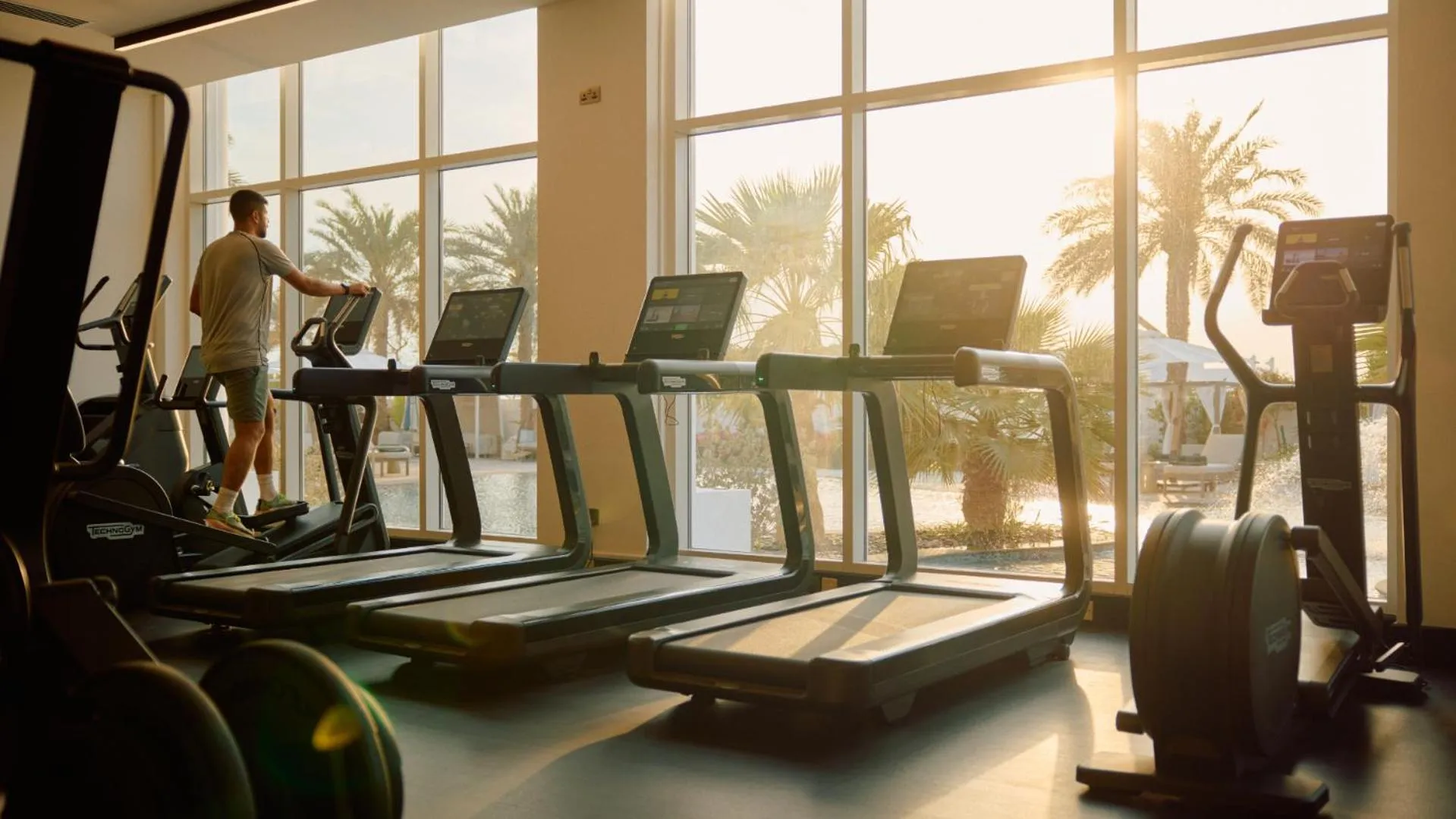 Fitness centre/facilities in Raffles Al Areen Palace Bahrain