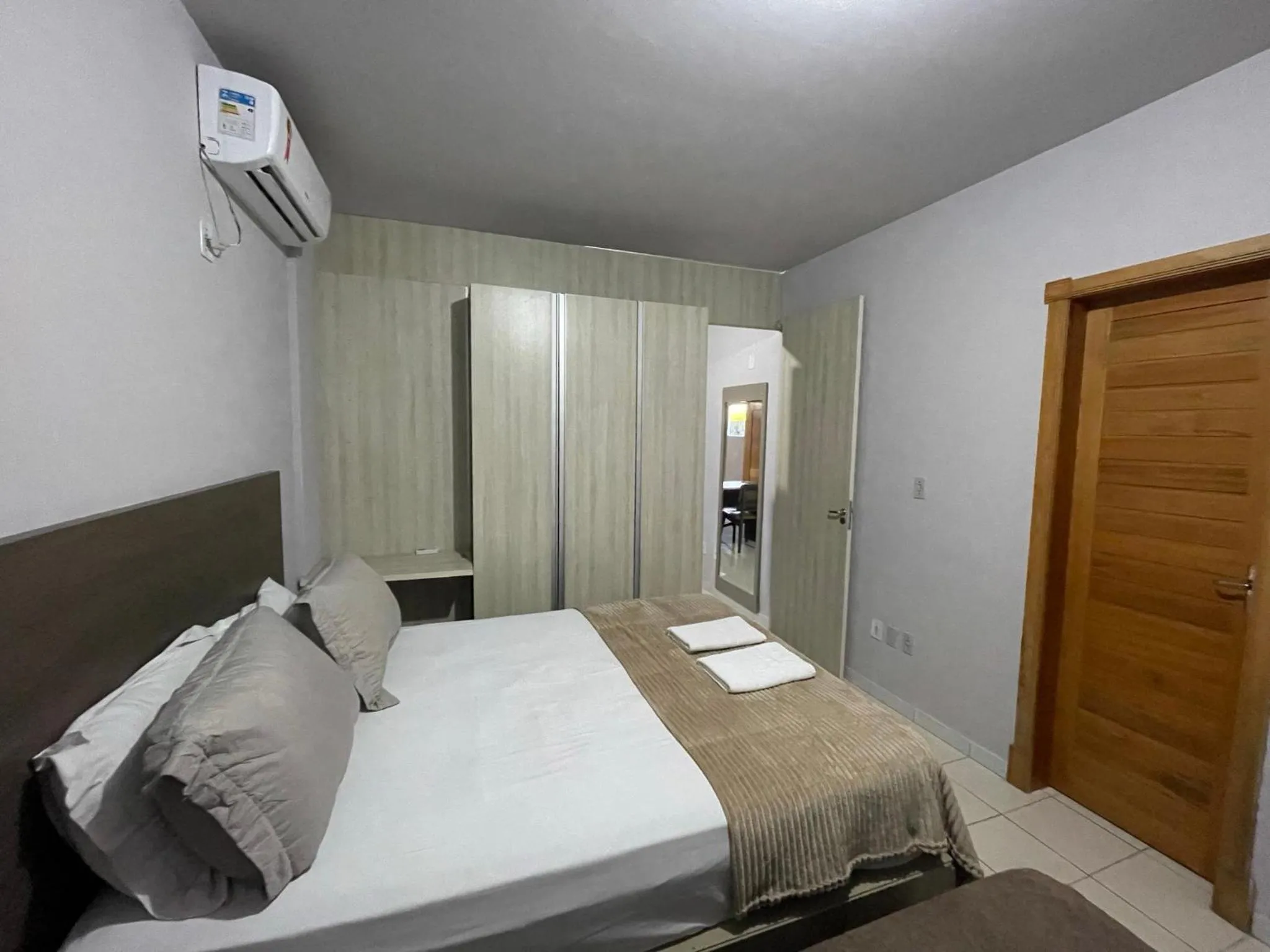 Bedroom, Bed in Link Araranguá