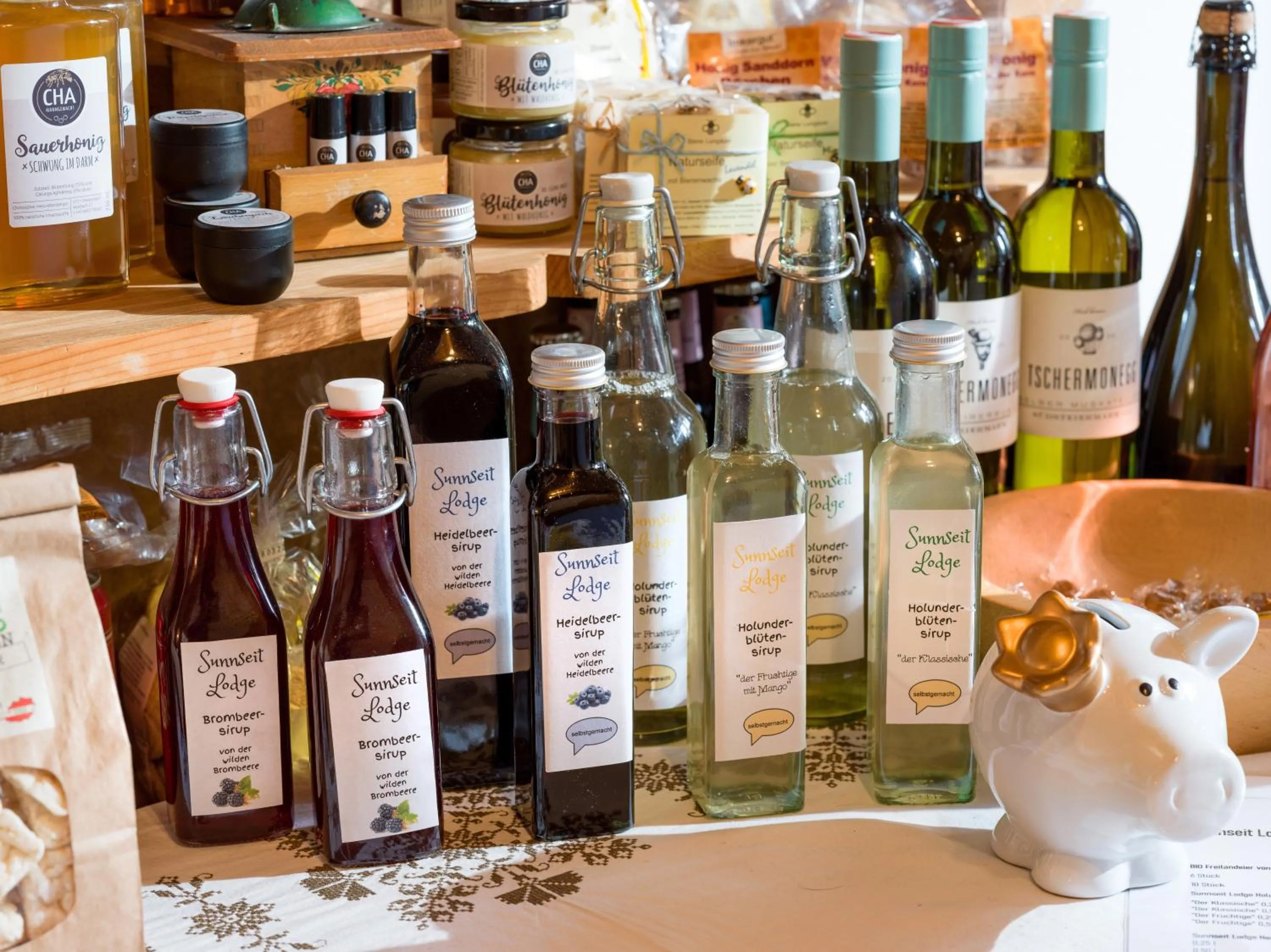 Drinks in Sunnseit Lodge - Kitzbüheler Alpen