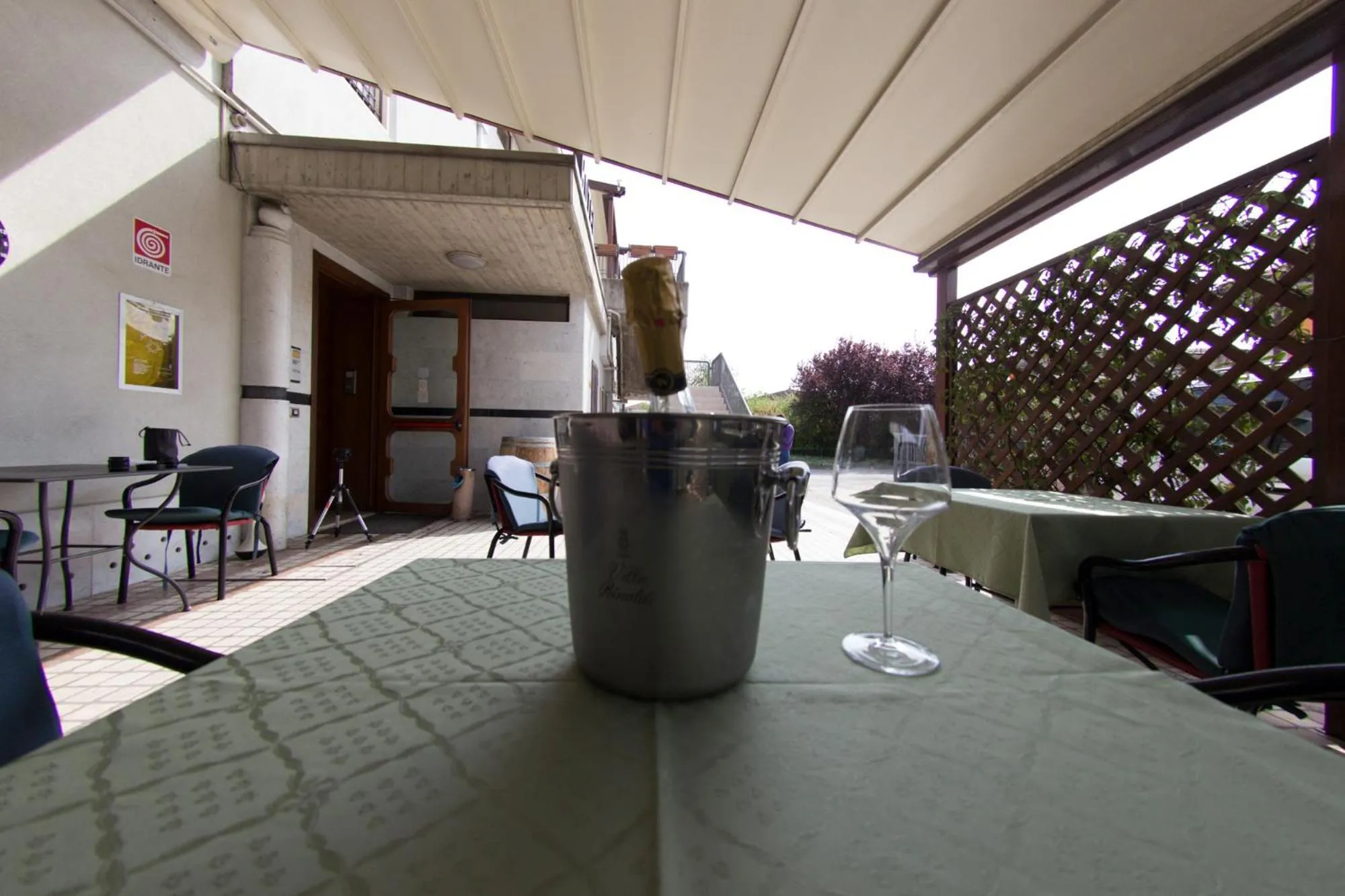 Balcony/Terrace in Hotel Ristorante Brusco
