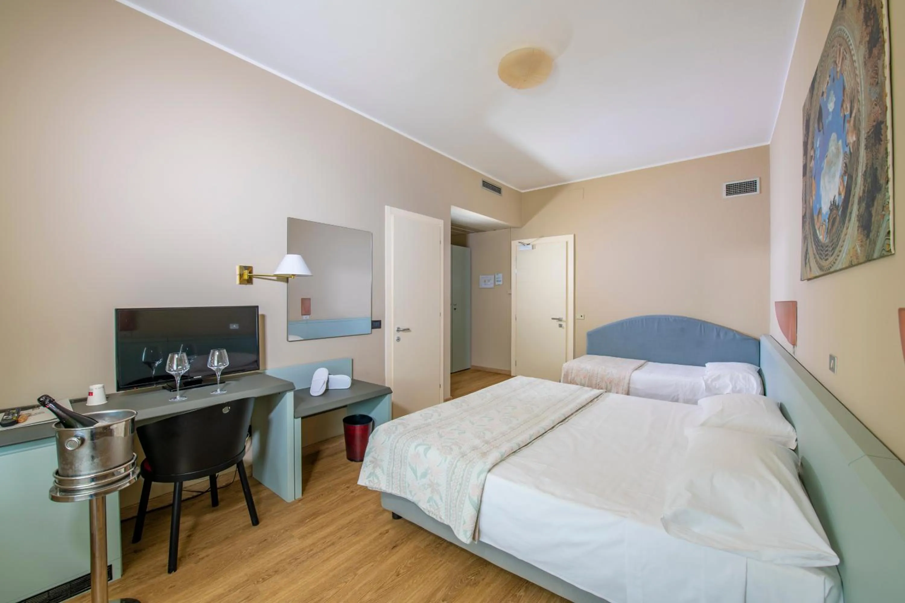 Bed in Hotel Ristorante Brusco