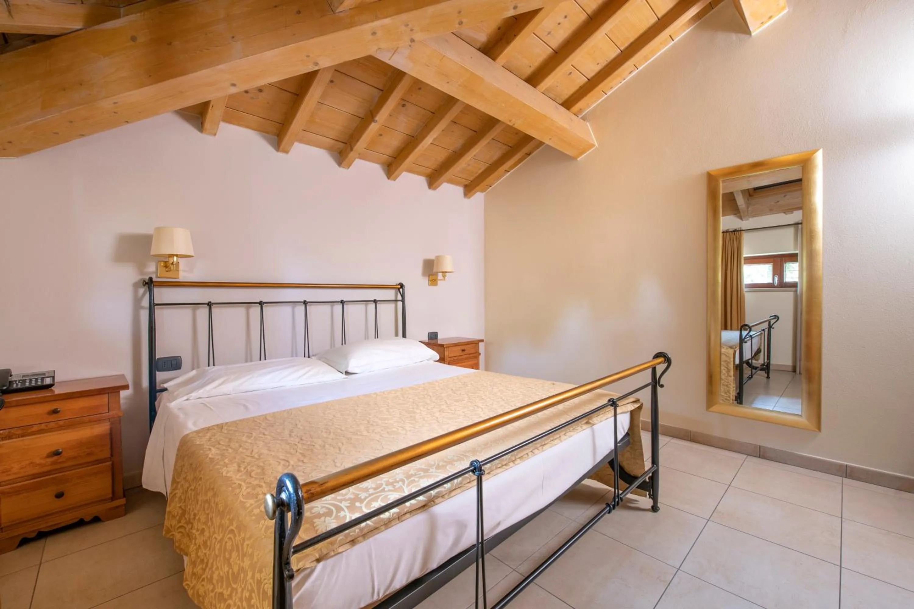 Bed in Hotel Ristorante Brusco