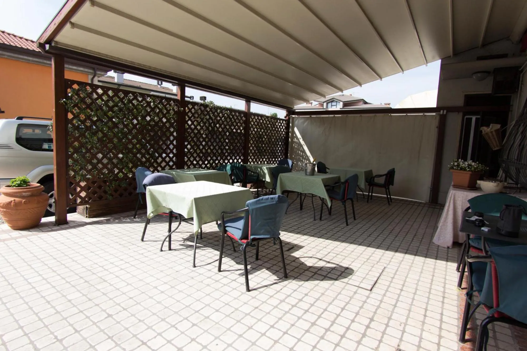 Balcony/Terrace in Hotel Ristorante Brusco