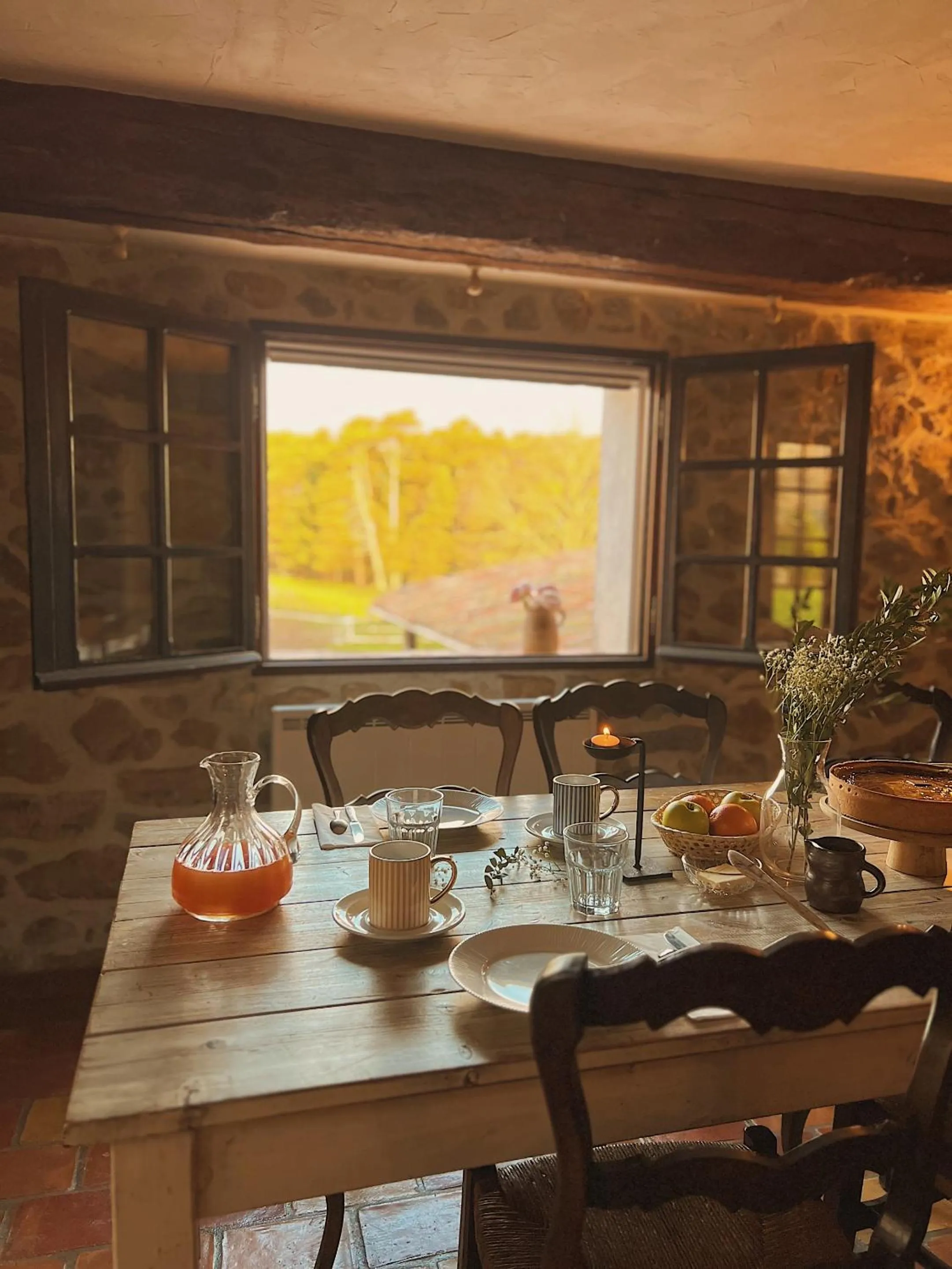 Breakfast in La Bastide des Pins