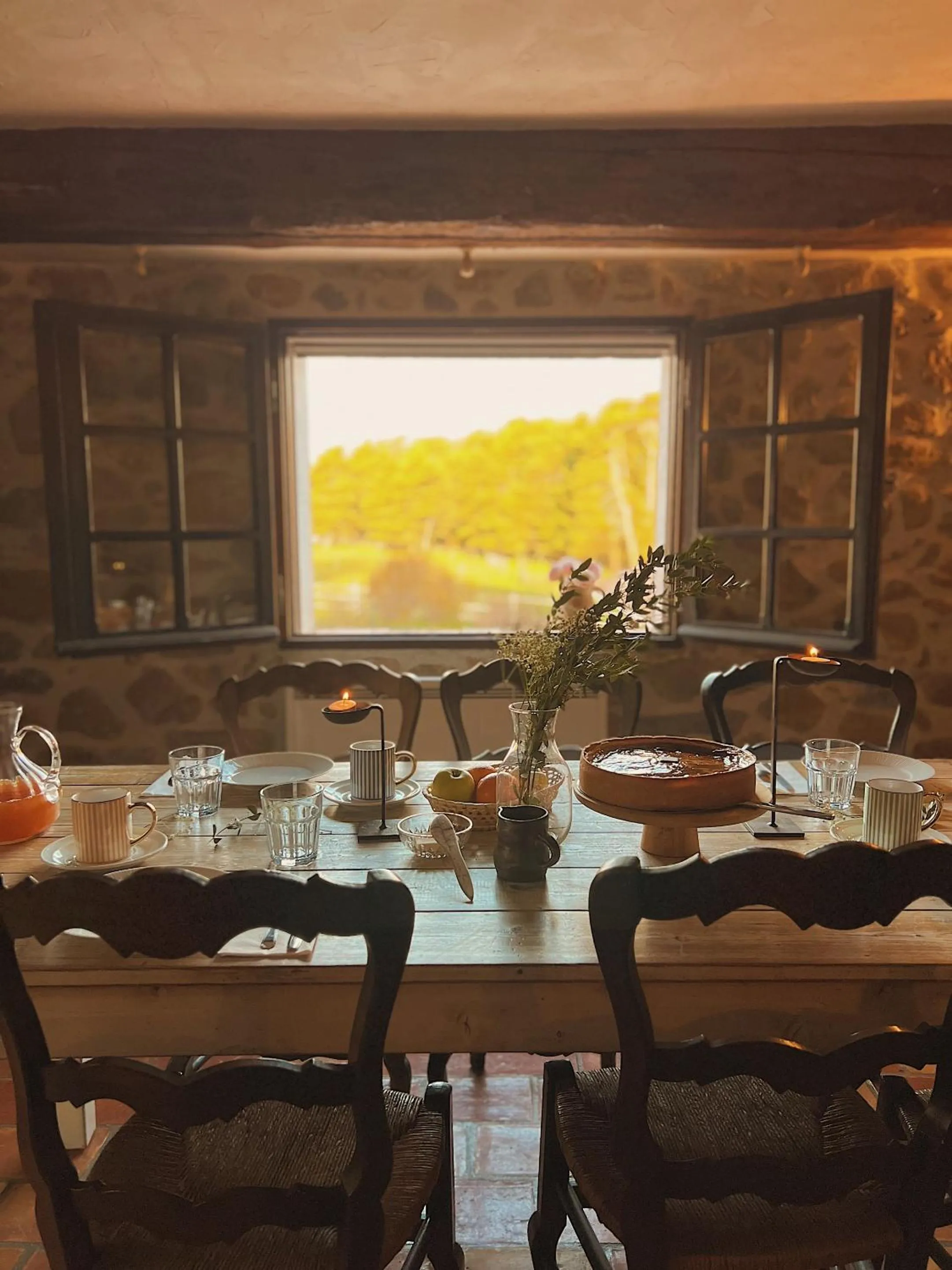 Breakfast in La Bastide des Pins