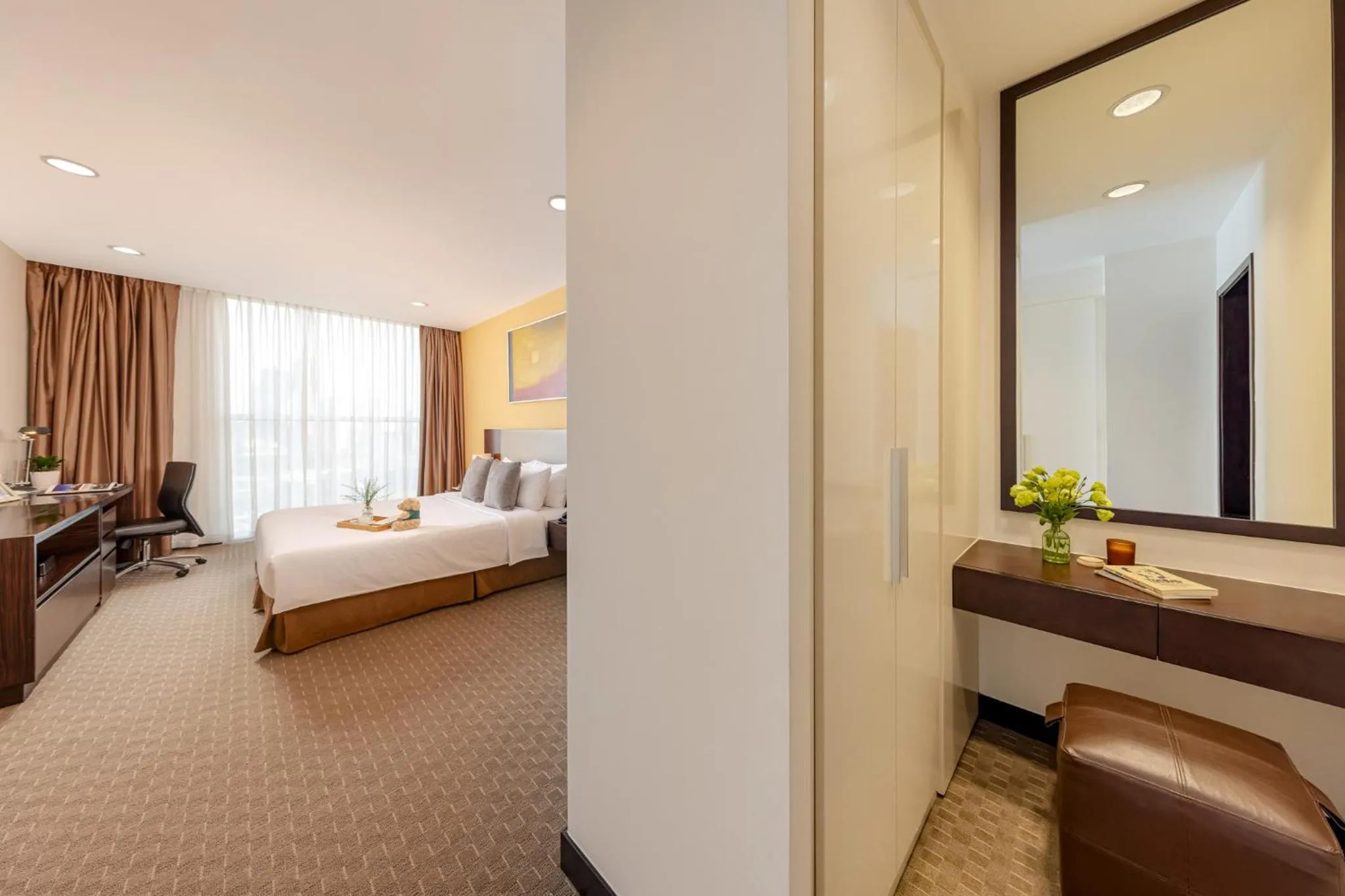 Bed in Somerset Hoa Binh Hanoi