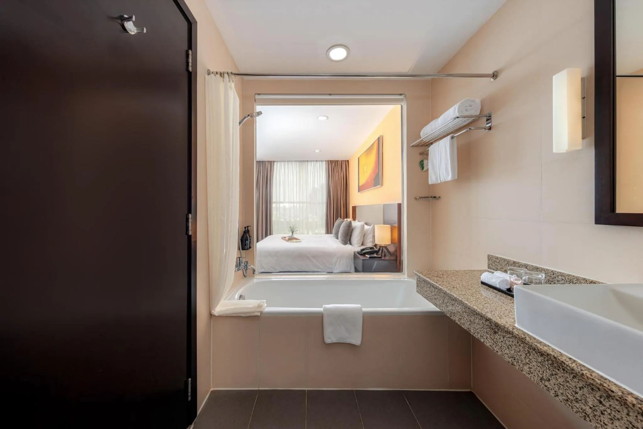 Bed in Somerset Hoa Binh Hanoi