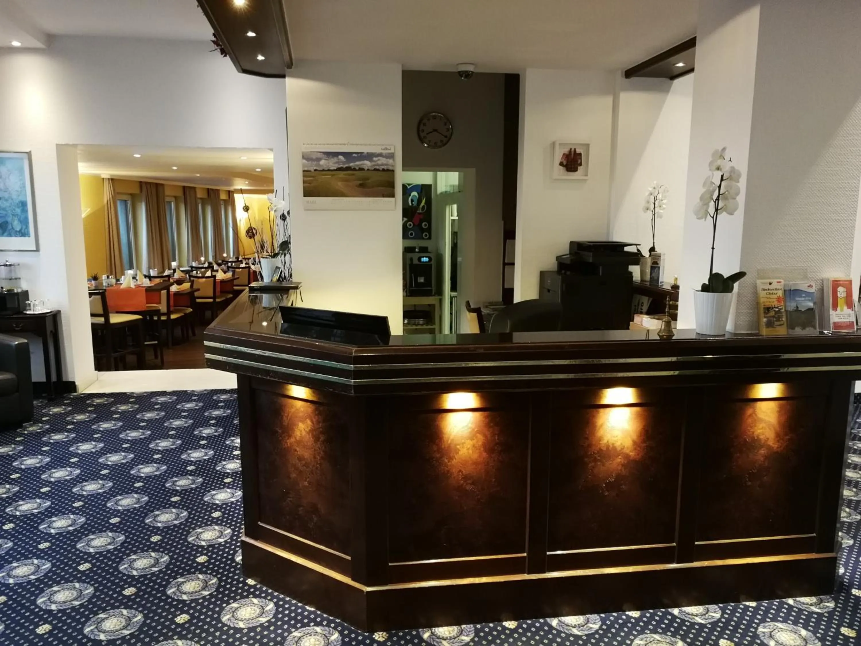 Lobby or reception in Hotel Allegro
