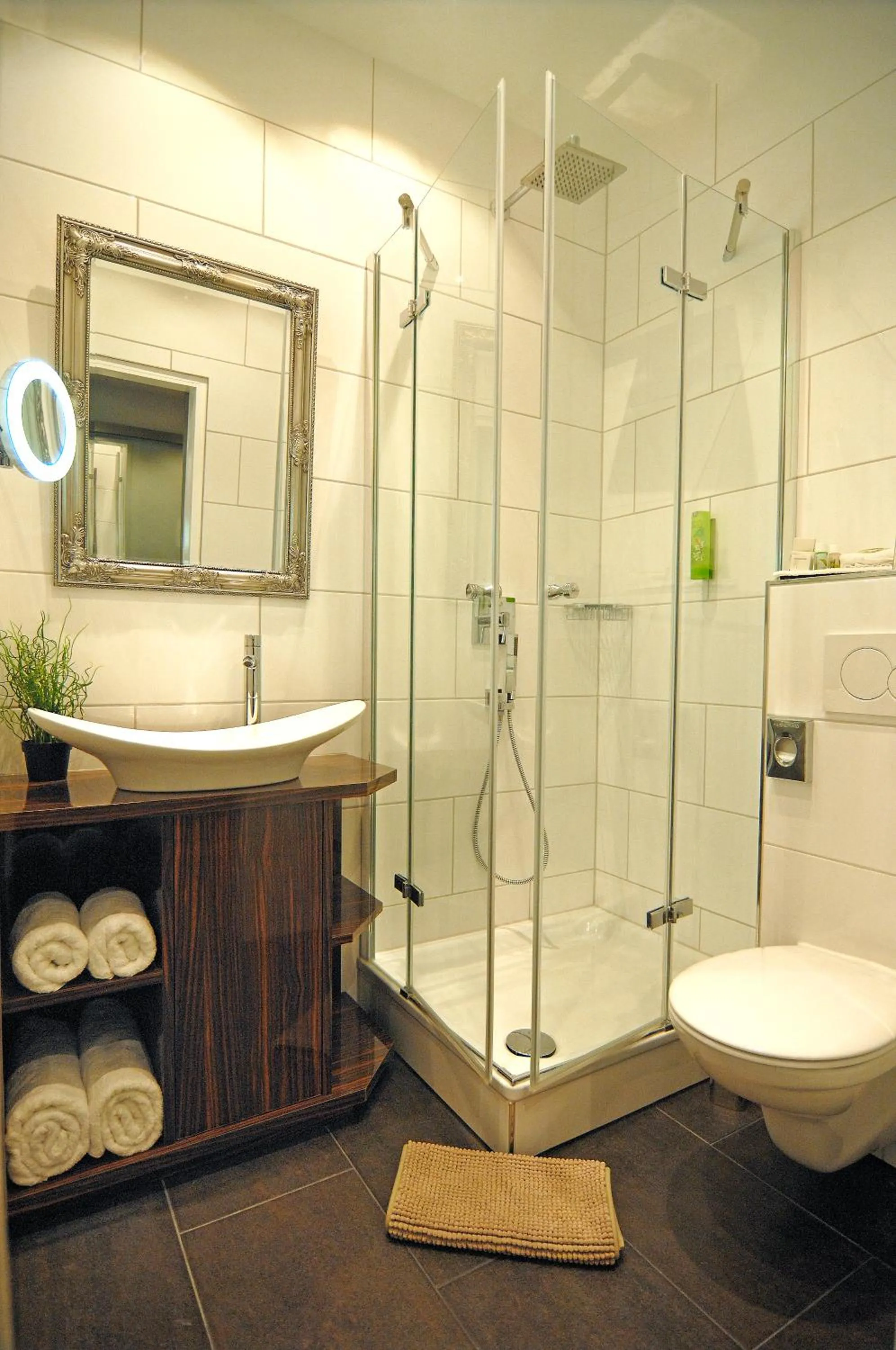 Shower in Hotel Allegro