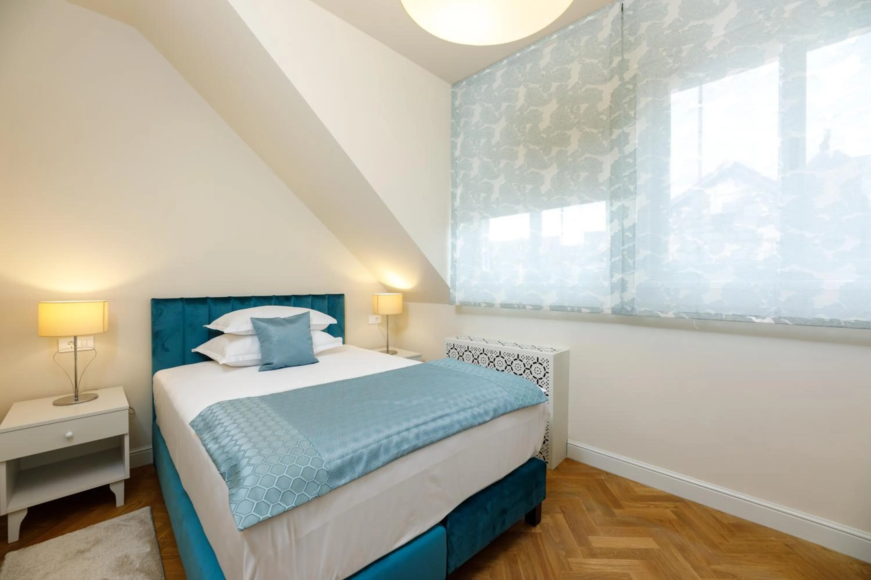 Bed in Heritage hotel Santa Lucia