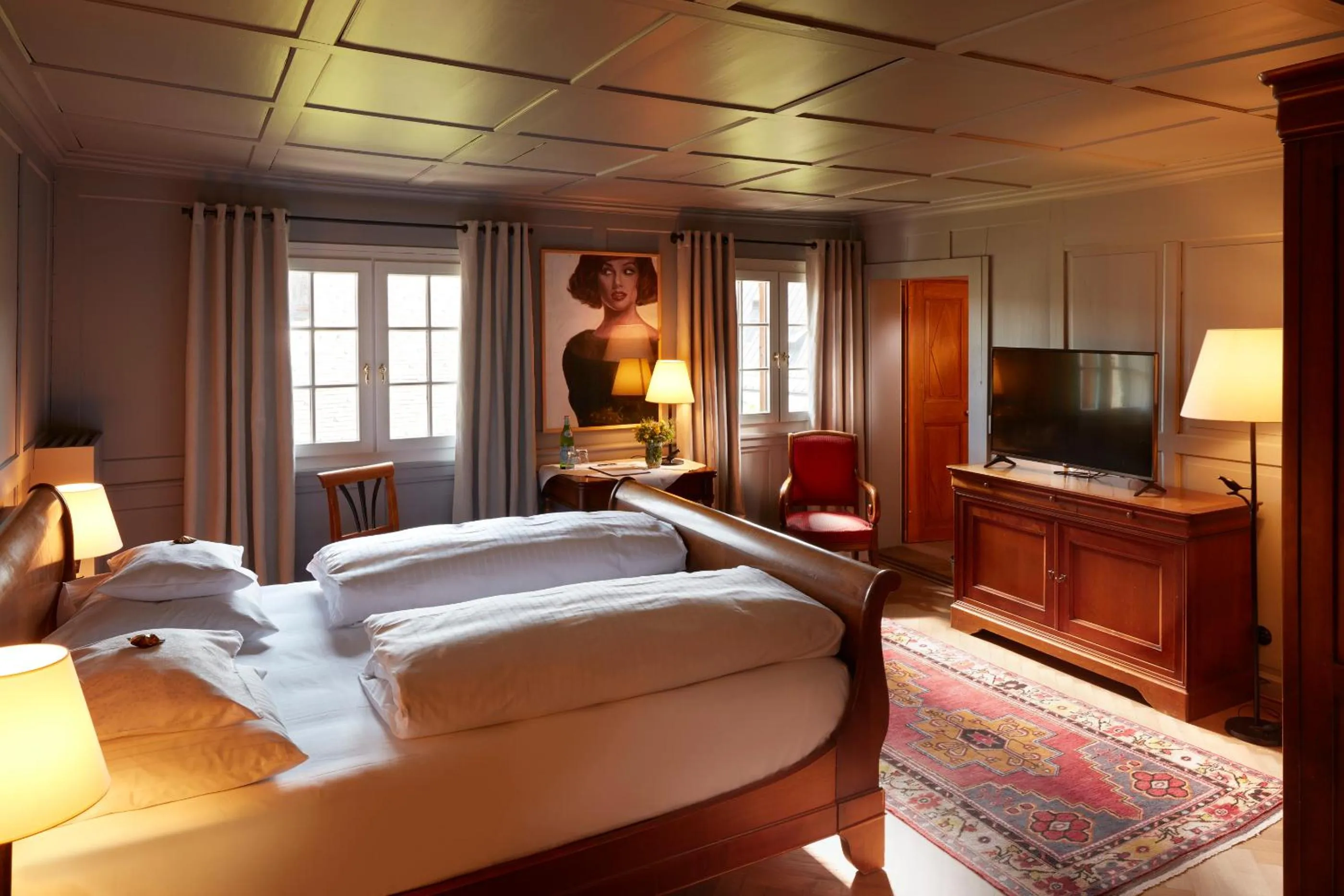 Bed in Gasthof Hirschen Schwarzenberg