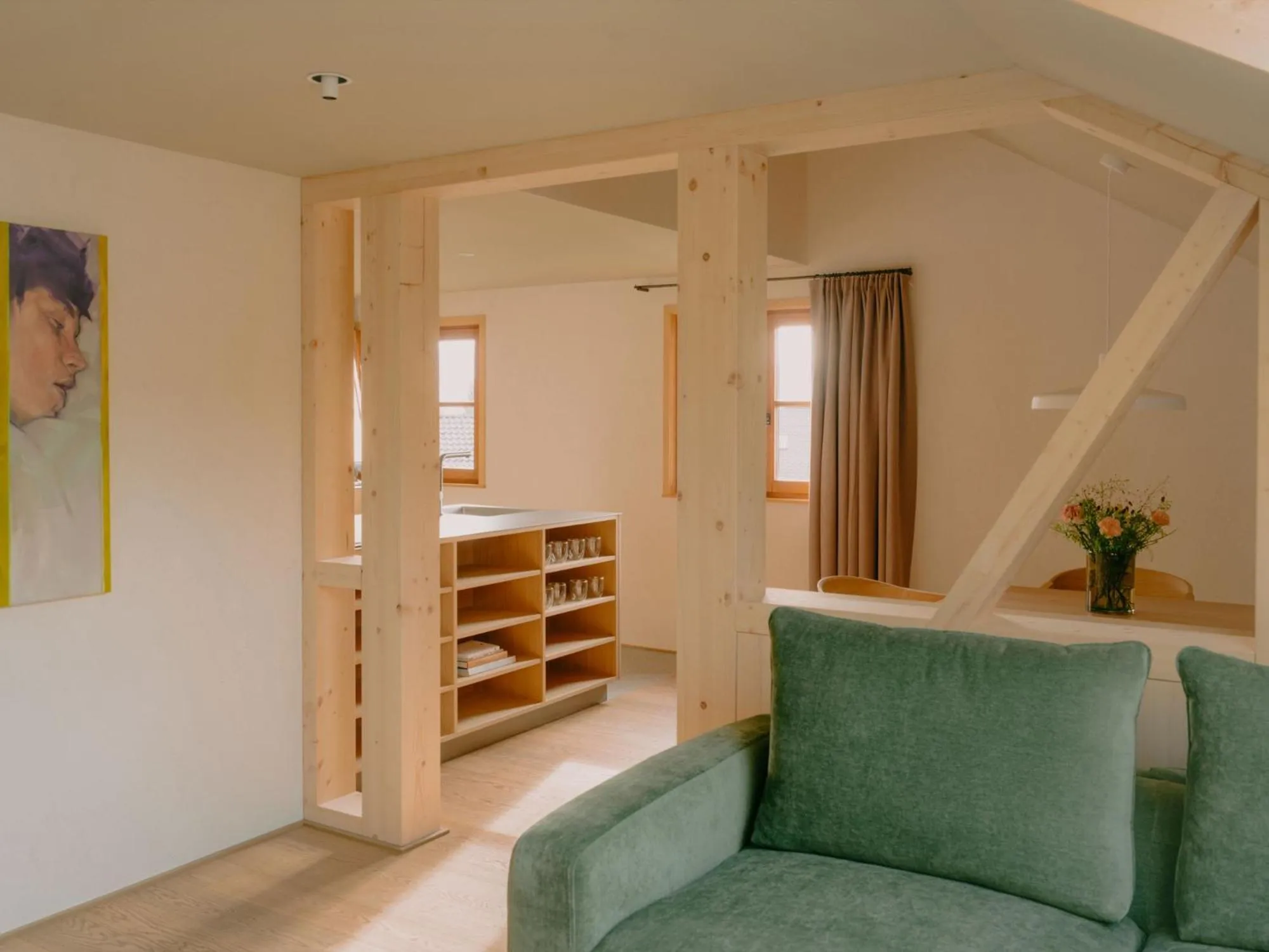Living room, Seating Area in Gasthof Hirschen Schwarzenberg
