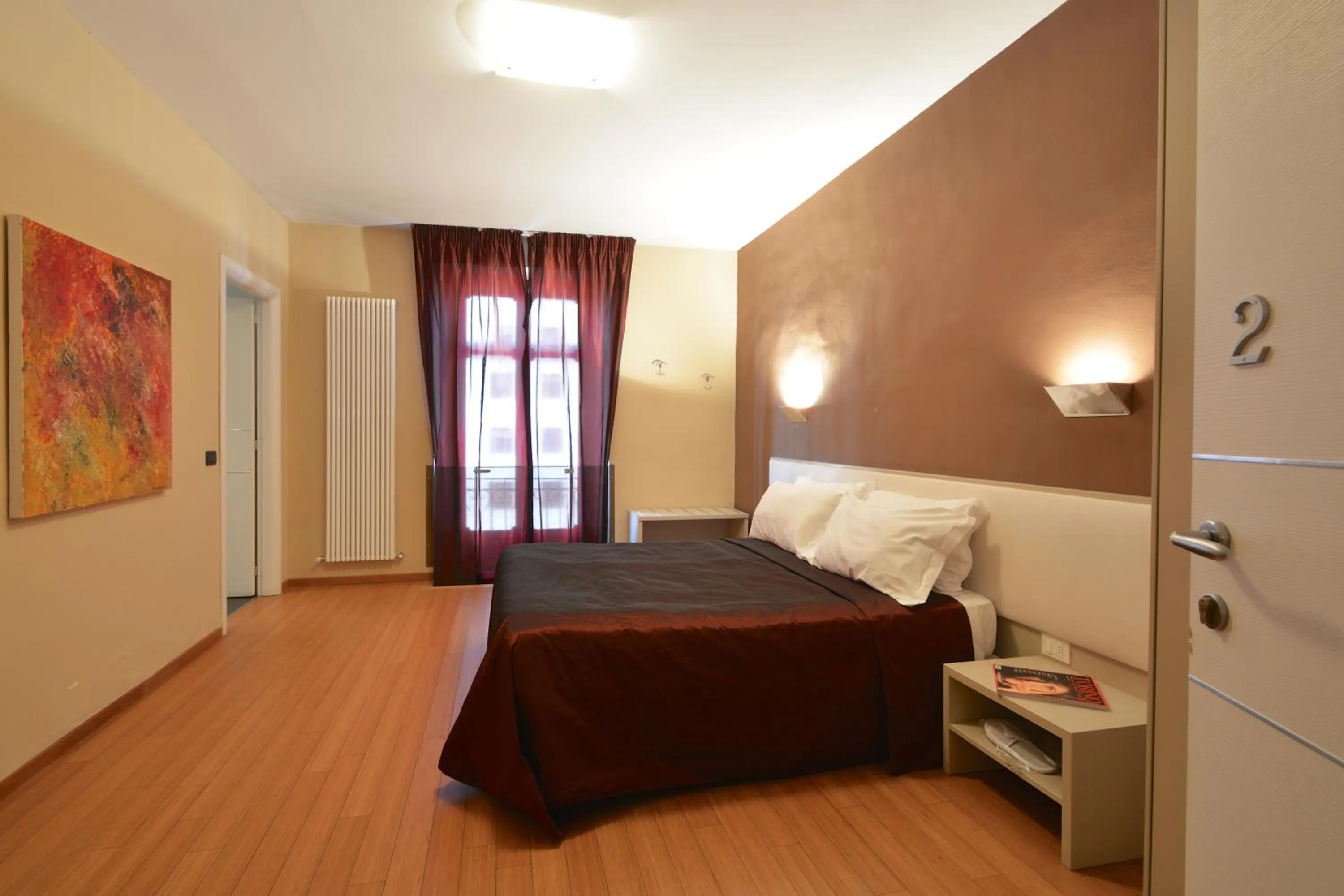 Bedroom, Bed in Matteotti25