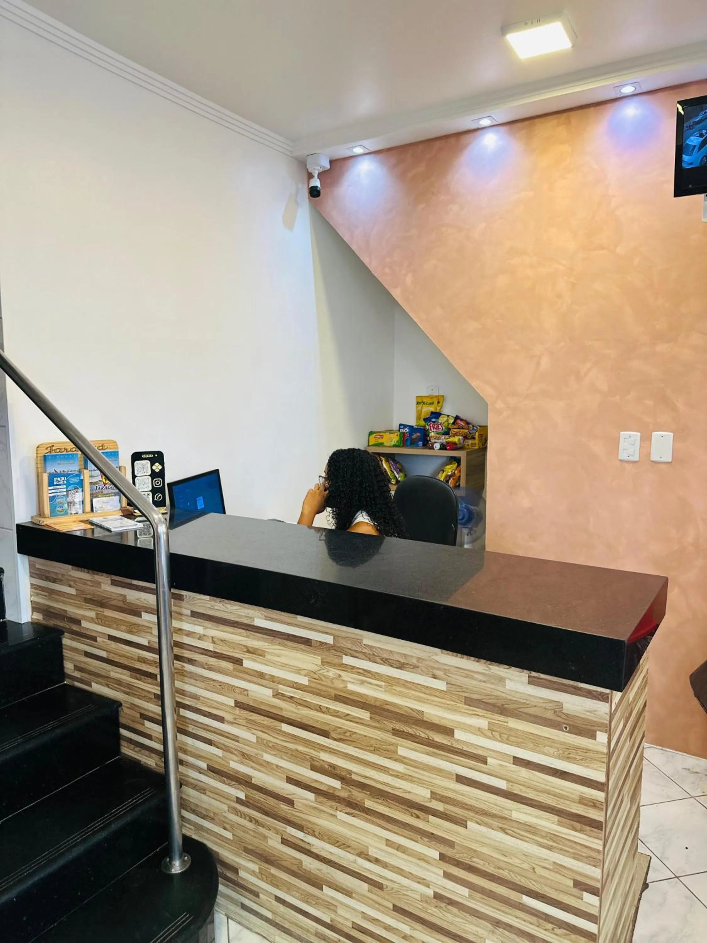 Lobby or reception in Pousada Ilha Bela