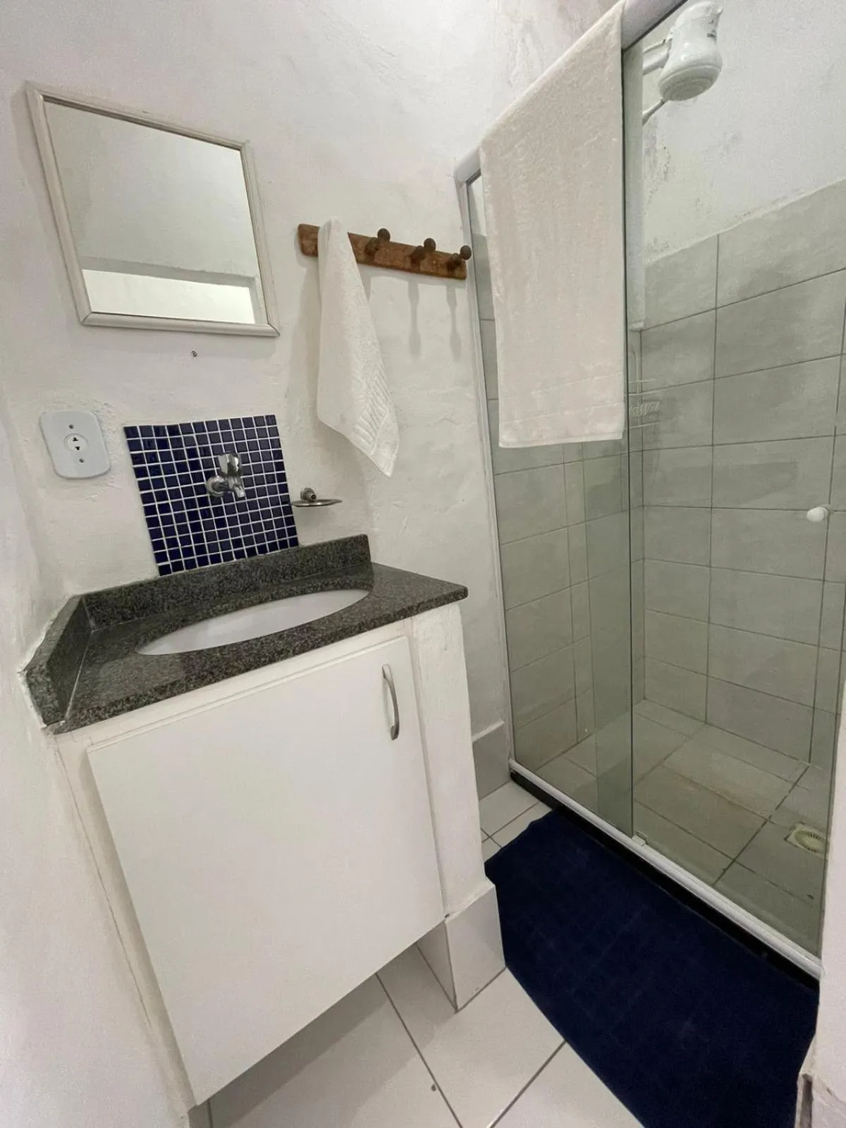 Bathroom in Pousada Bicho do Mar