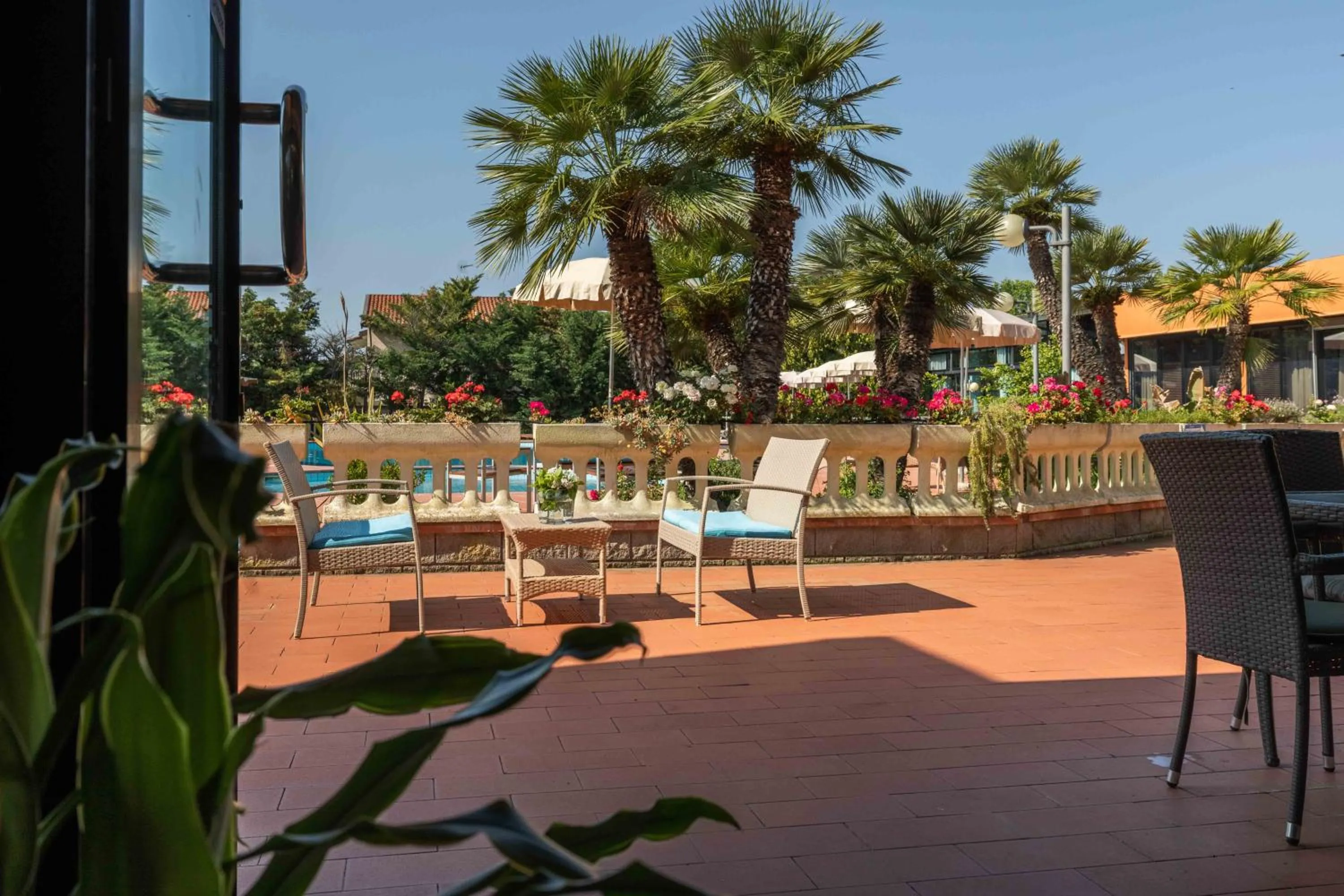 Balcony/Terrace in Hotel Riva Etrusca