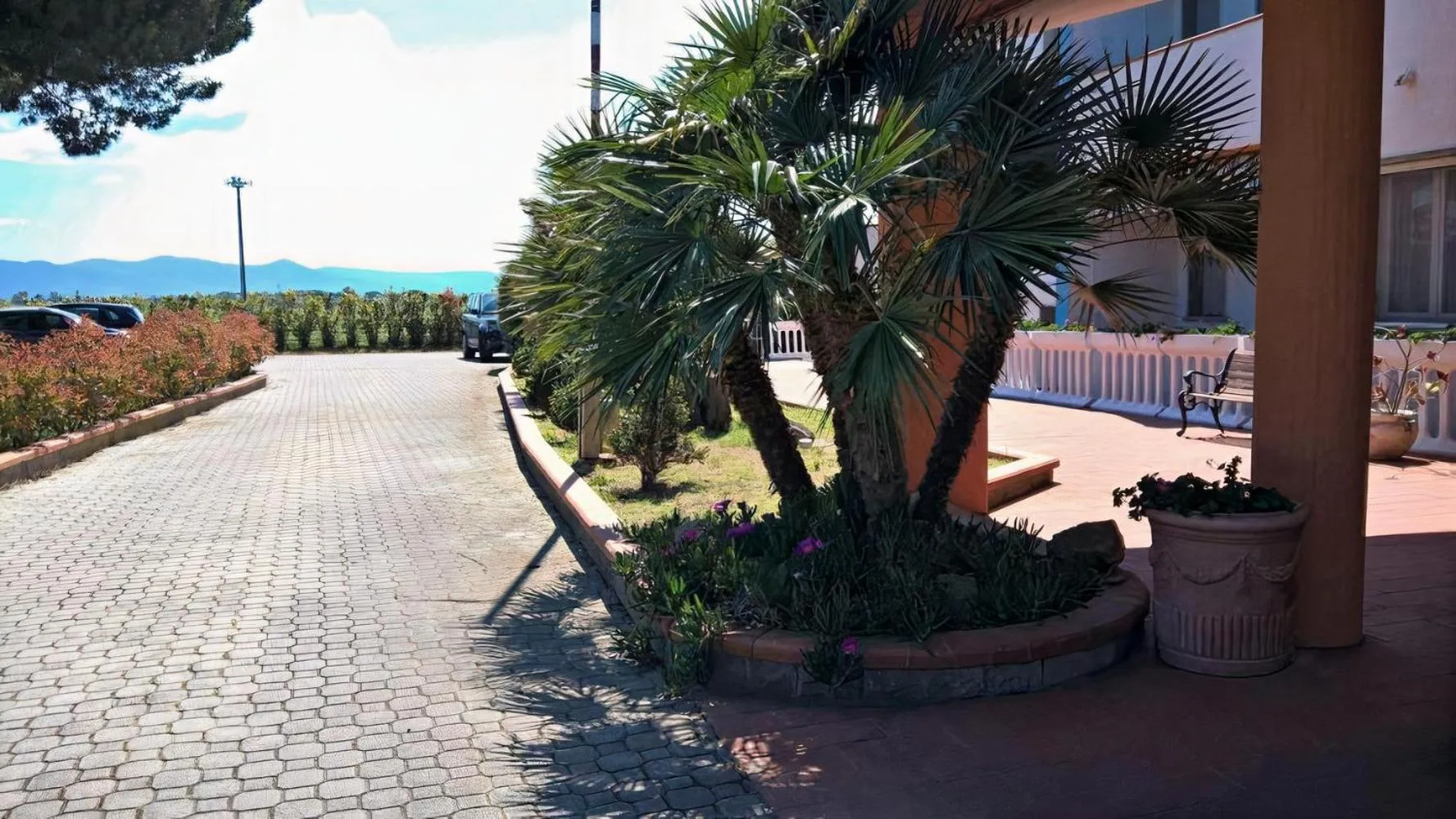 Garden in Hotel Riva Etrusca