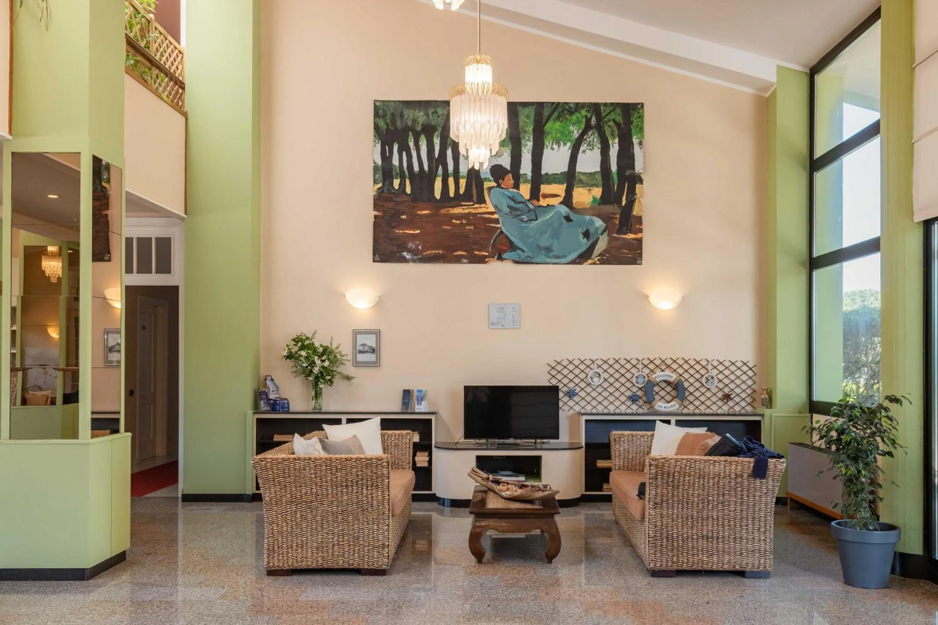 Lobby or reception in Hotel Riva Etrusca