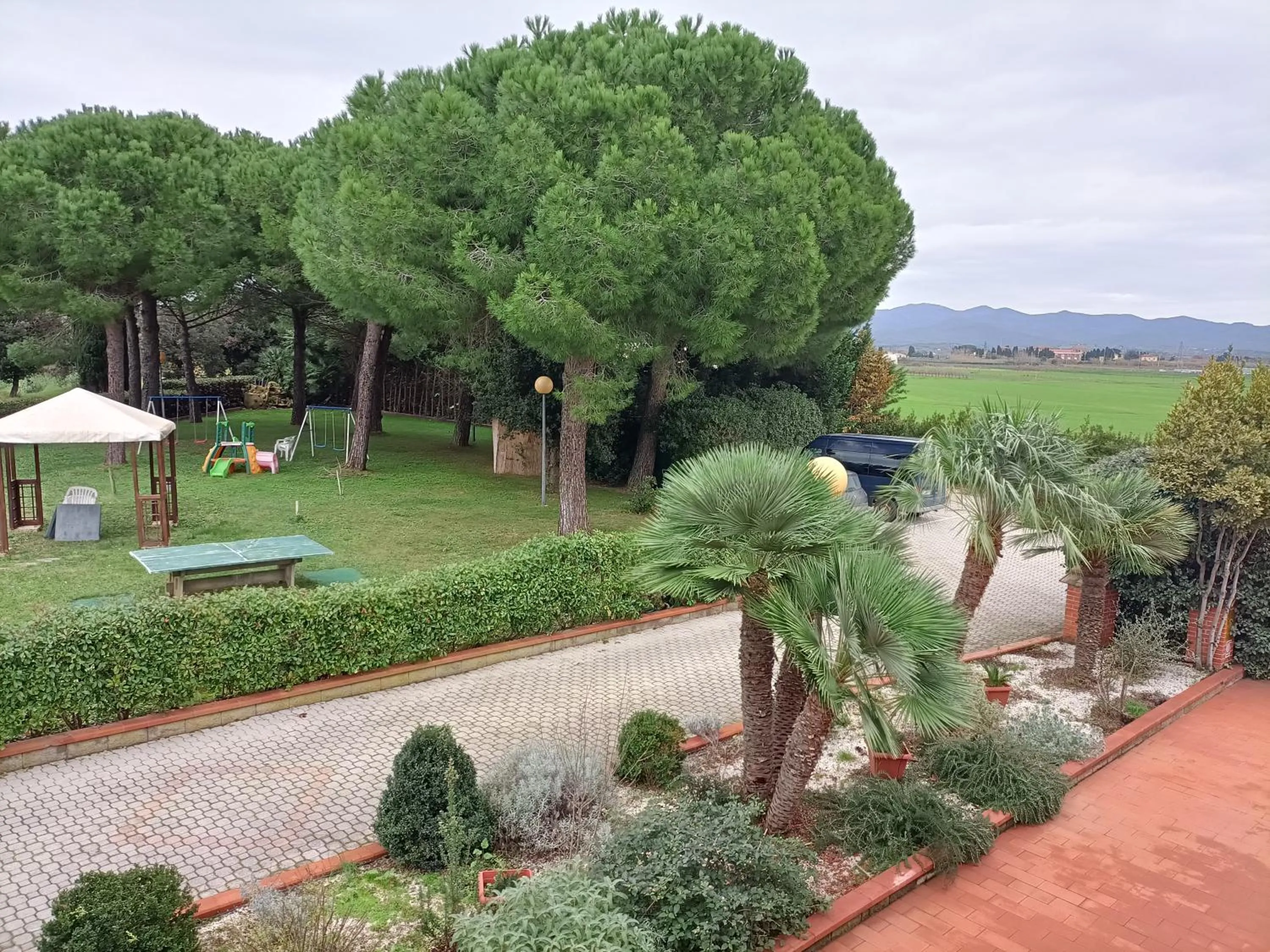 Garden in Hotel Riva Etrusca