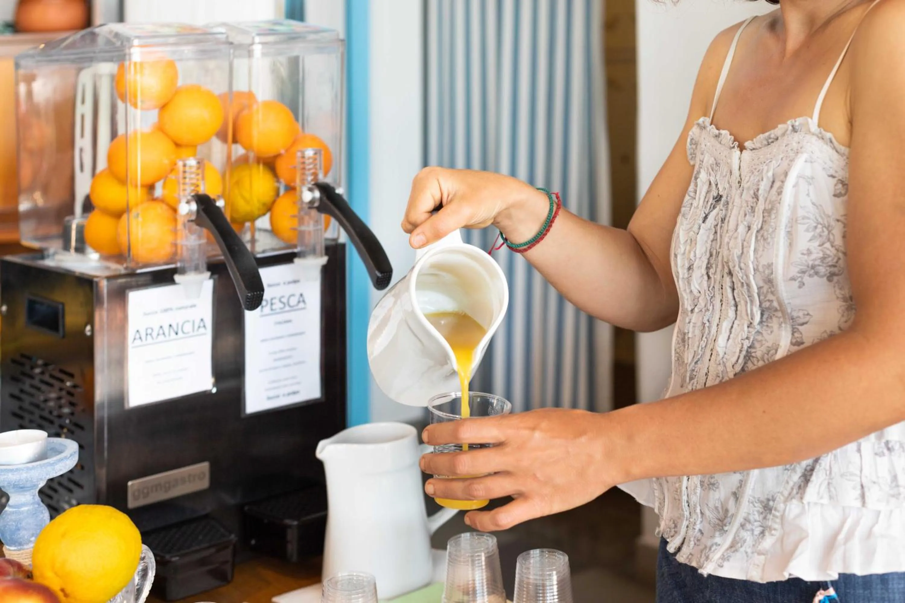 Food and drinks in Hotel Riva Etrusca