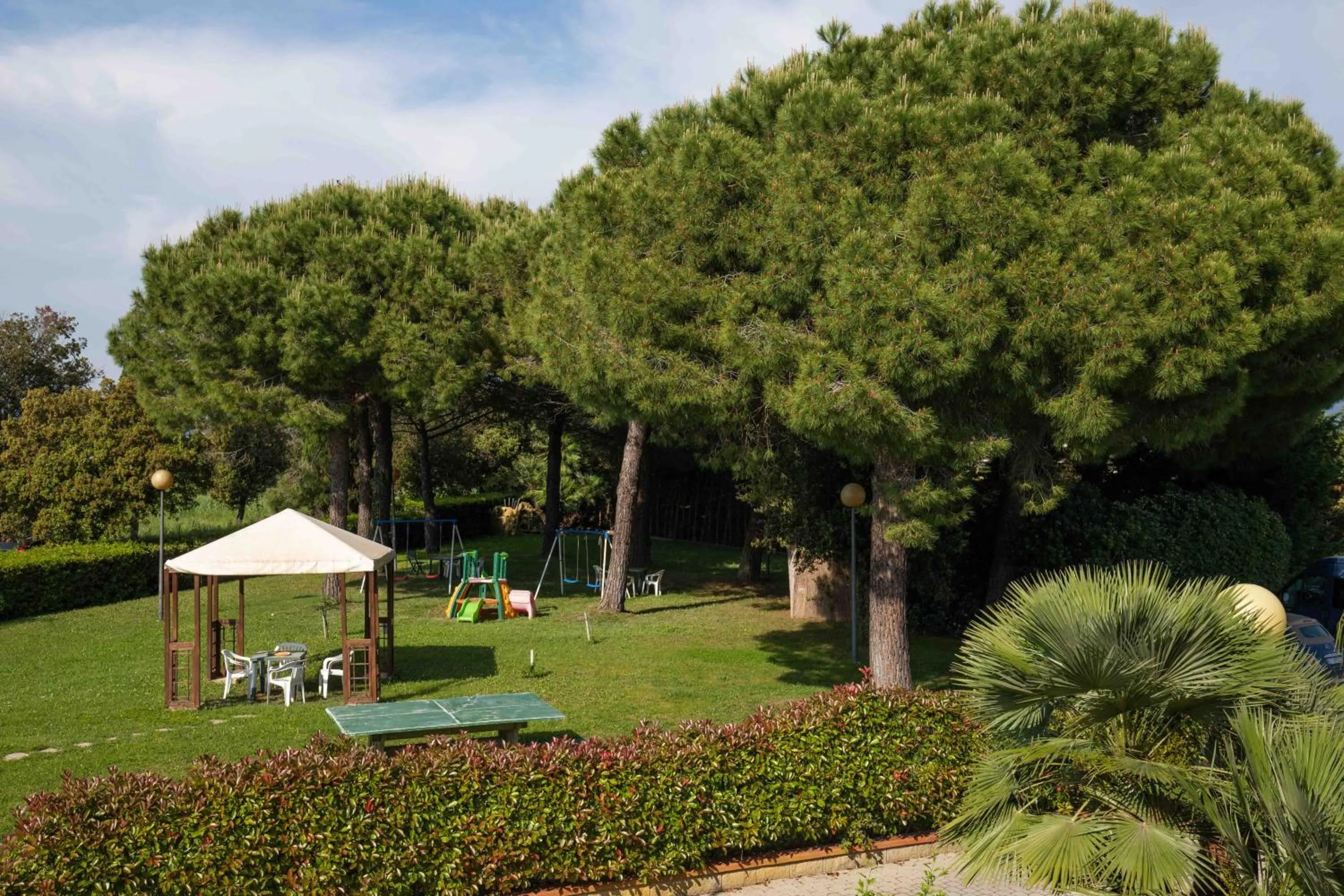 Garden in Hotel Riva Etrusca