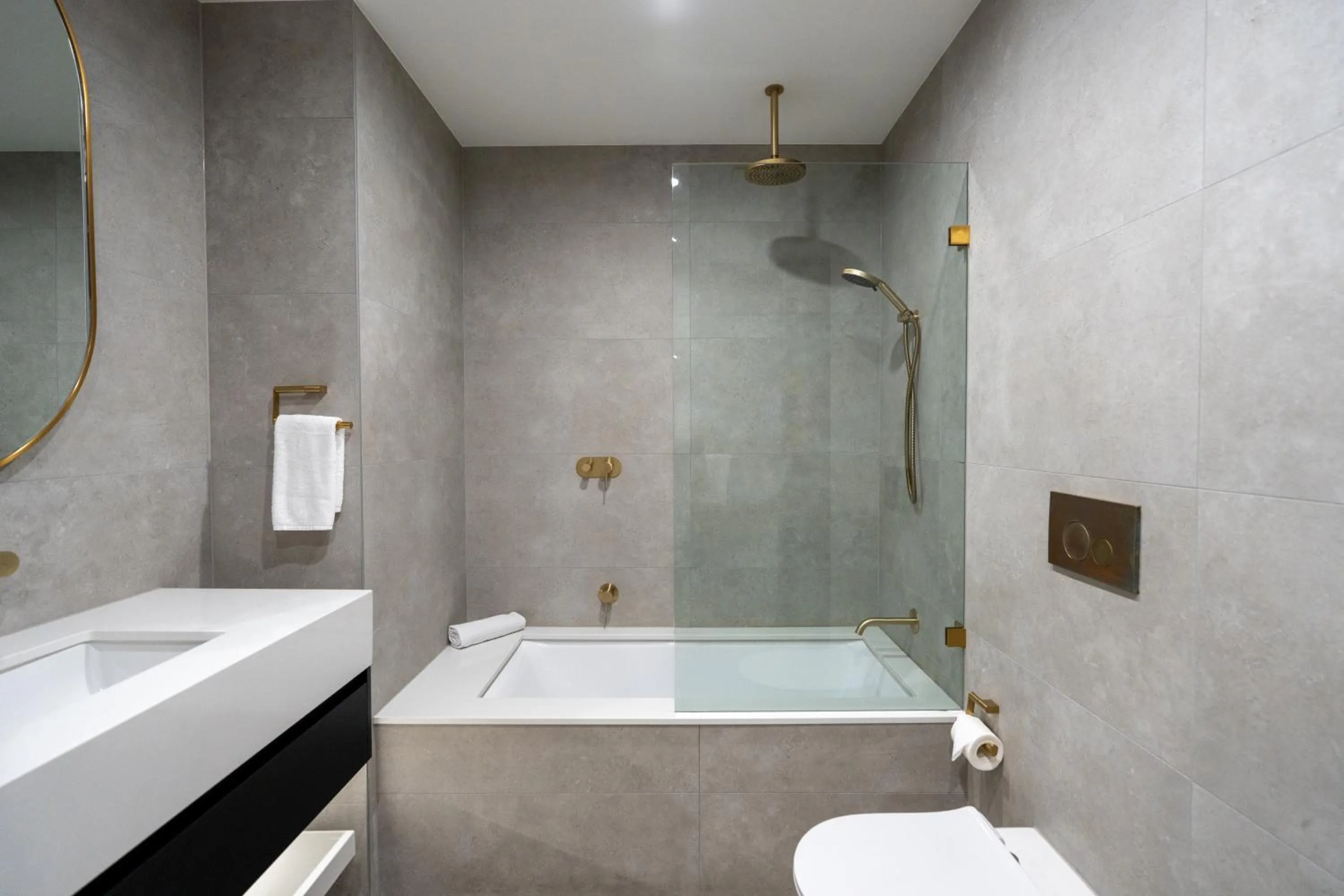 Bathroom in Astina Suites, Penrith