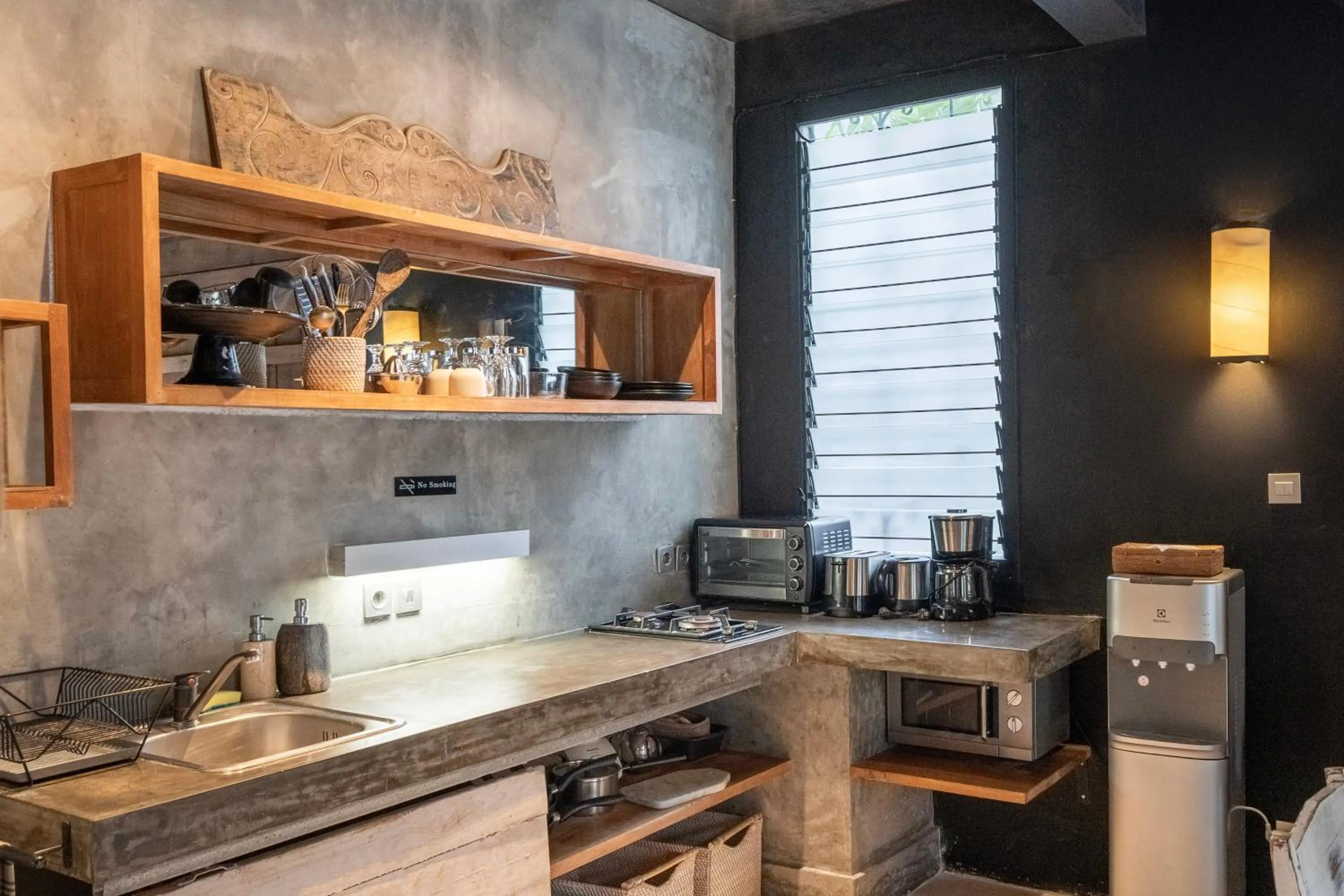 Kitchen or kitchenette in Jatayu Villa by Betterplace