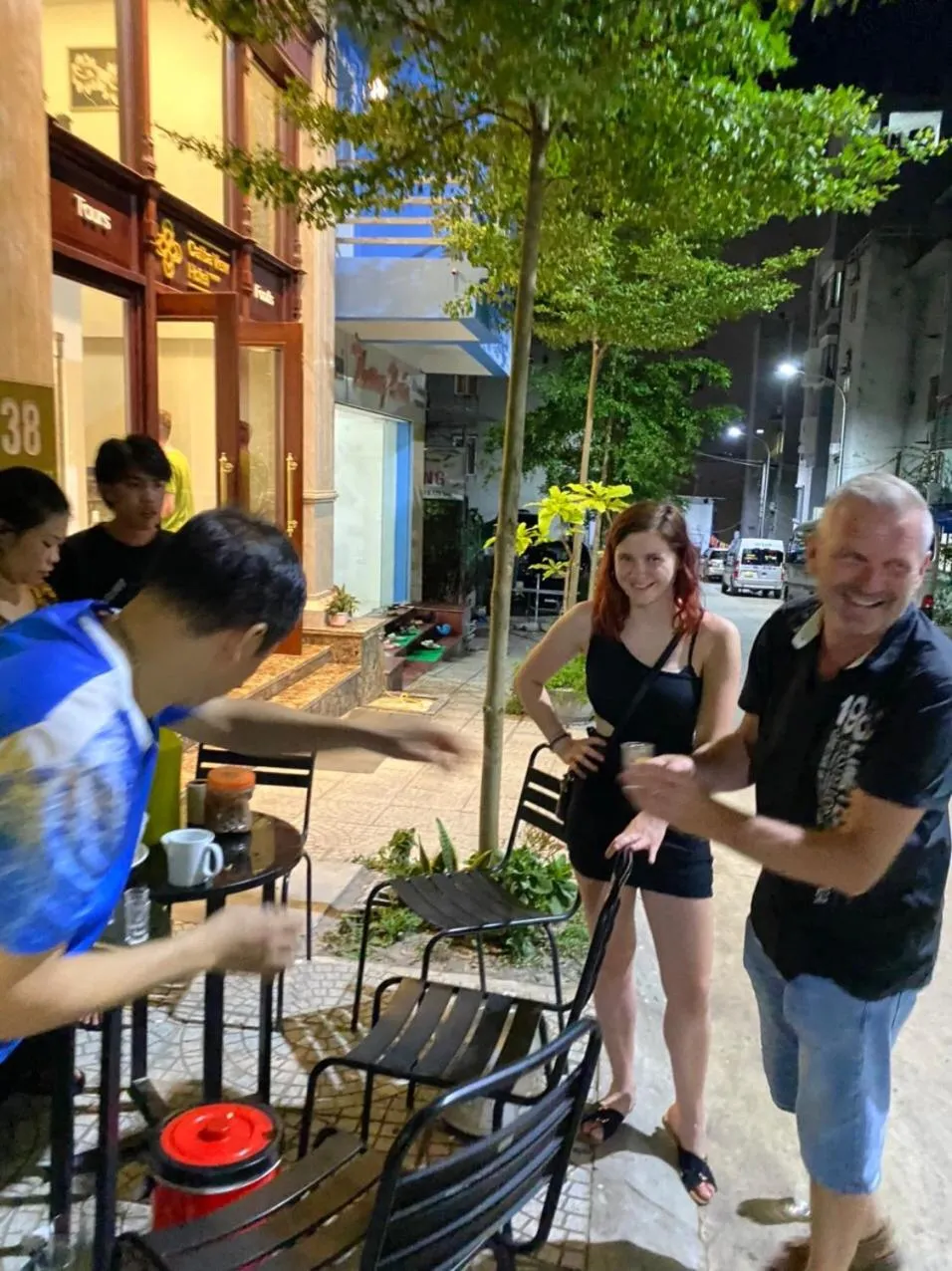 group of guests in Catba View Hotel