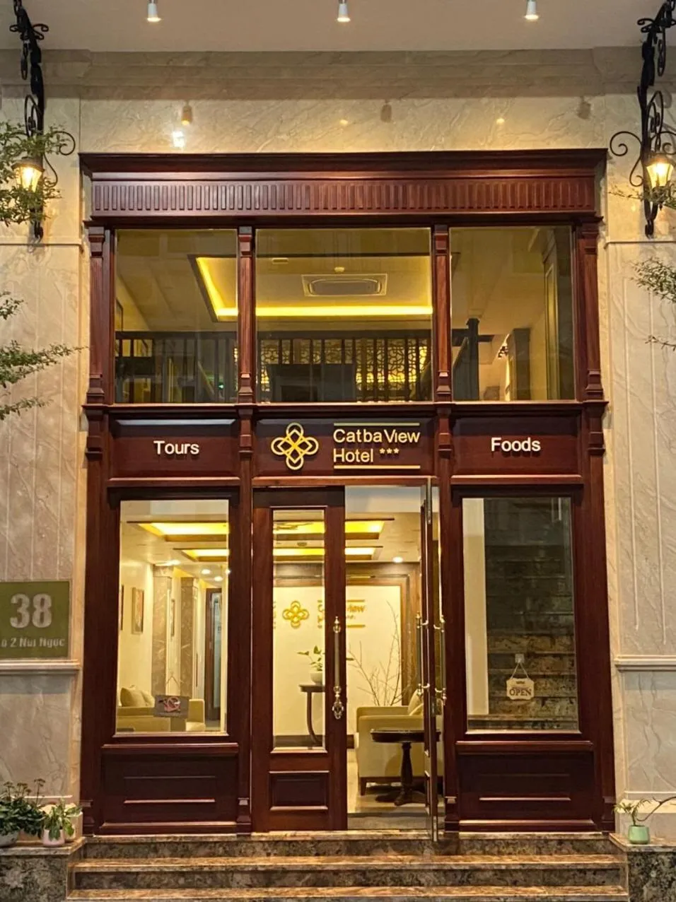 Facade/entrance in Catba View Hotel