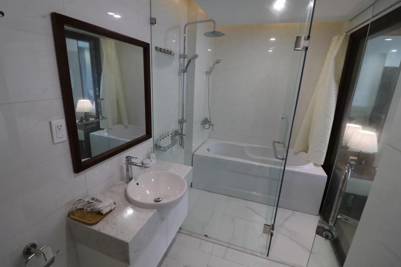 Shower in Catba View Hotel