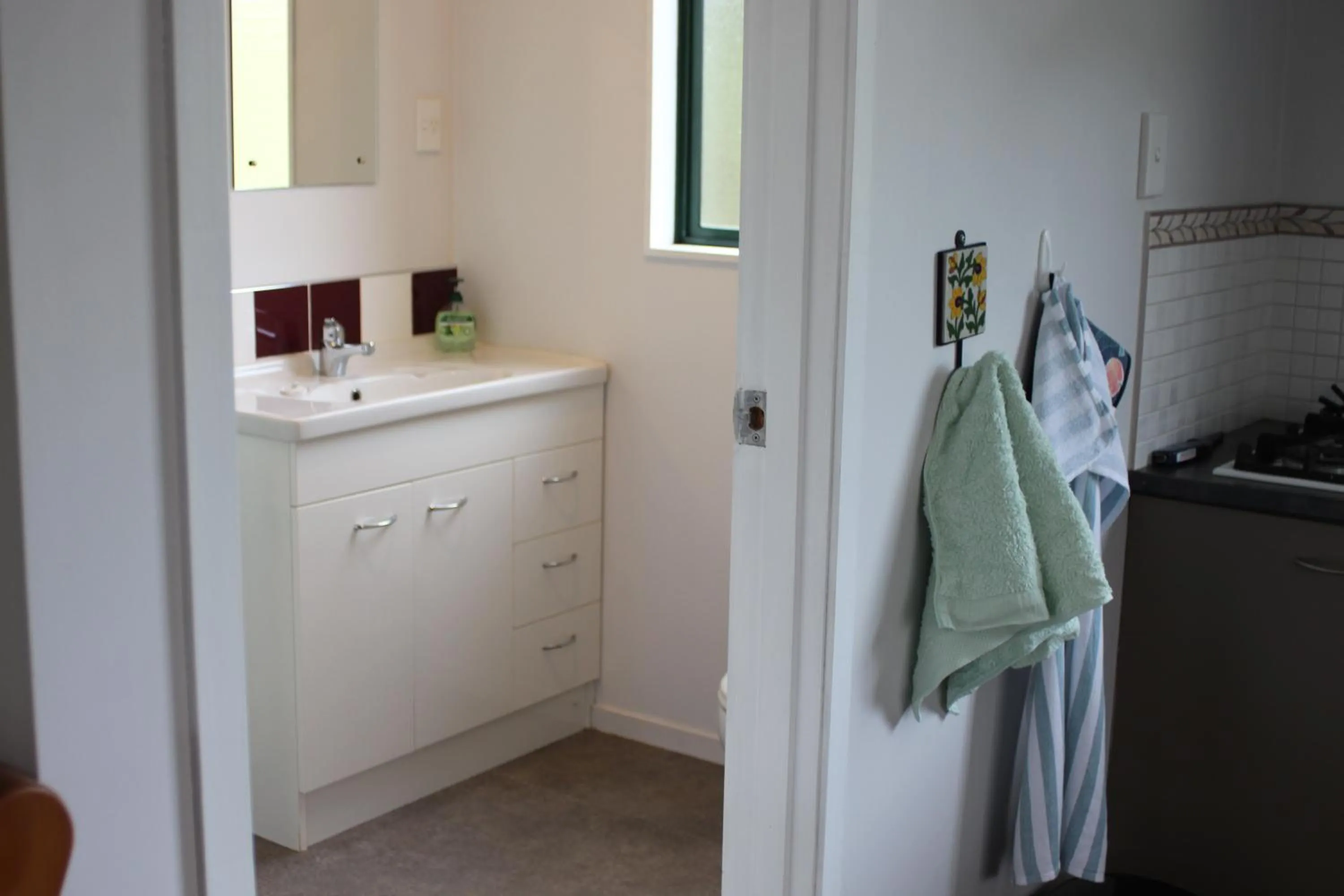 Bathroom in Aramatai Gardens