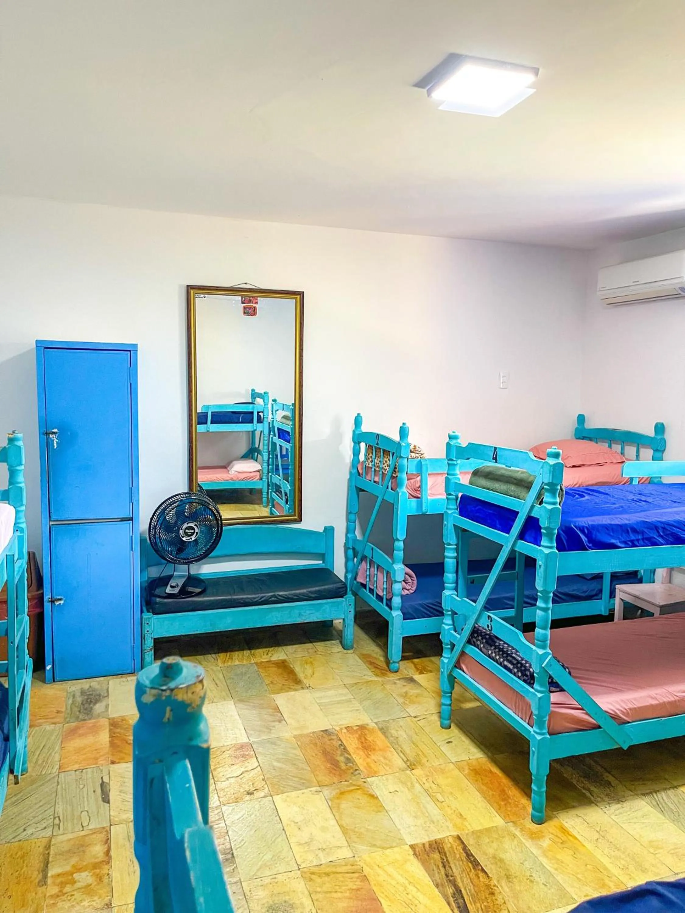 Bed in Onça da Praia Hostel