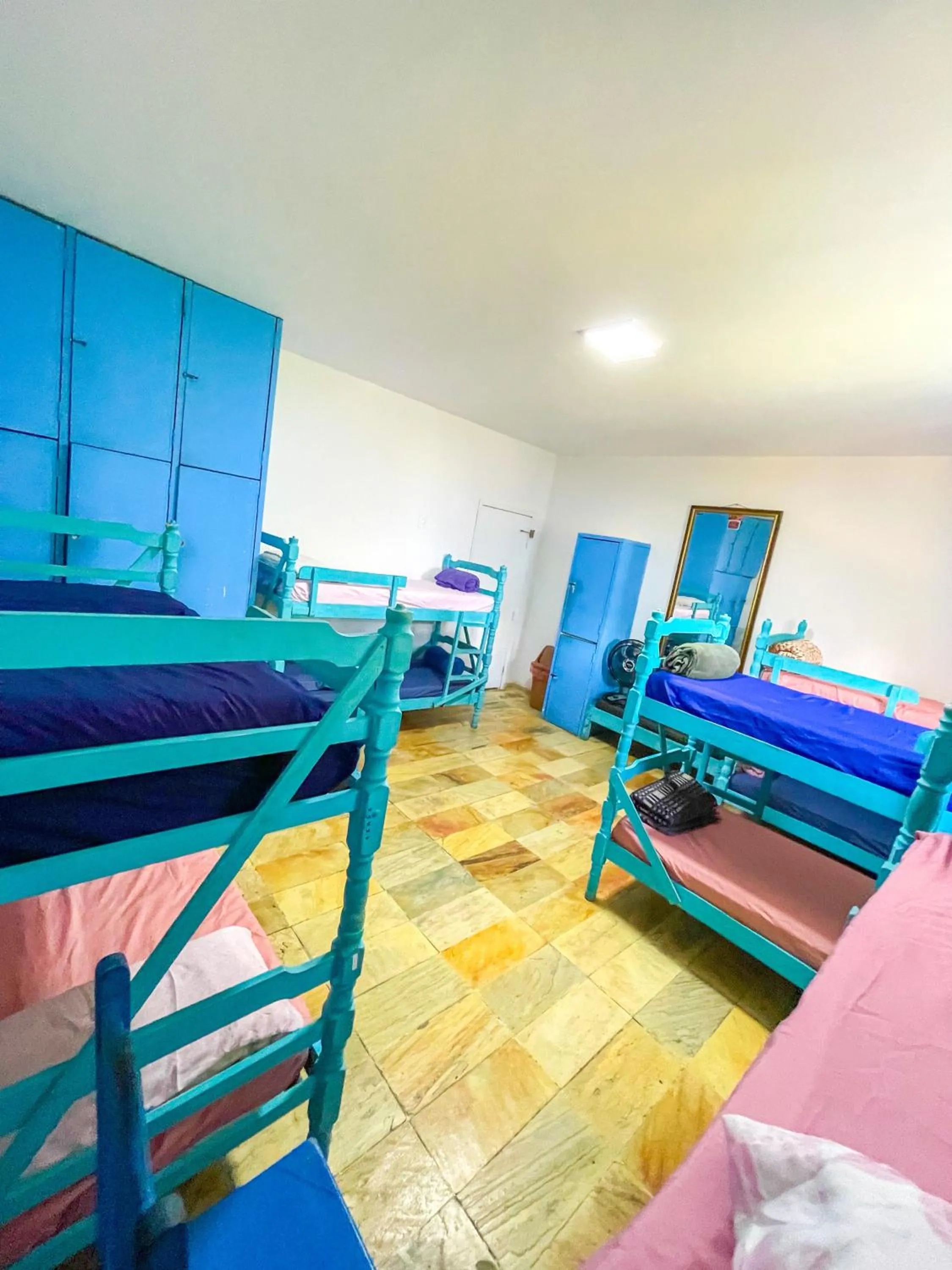 Bed in Onça da Praia Hostel