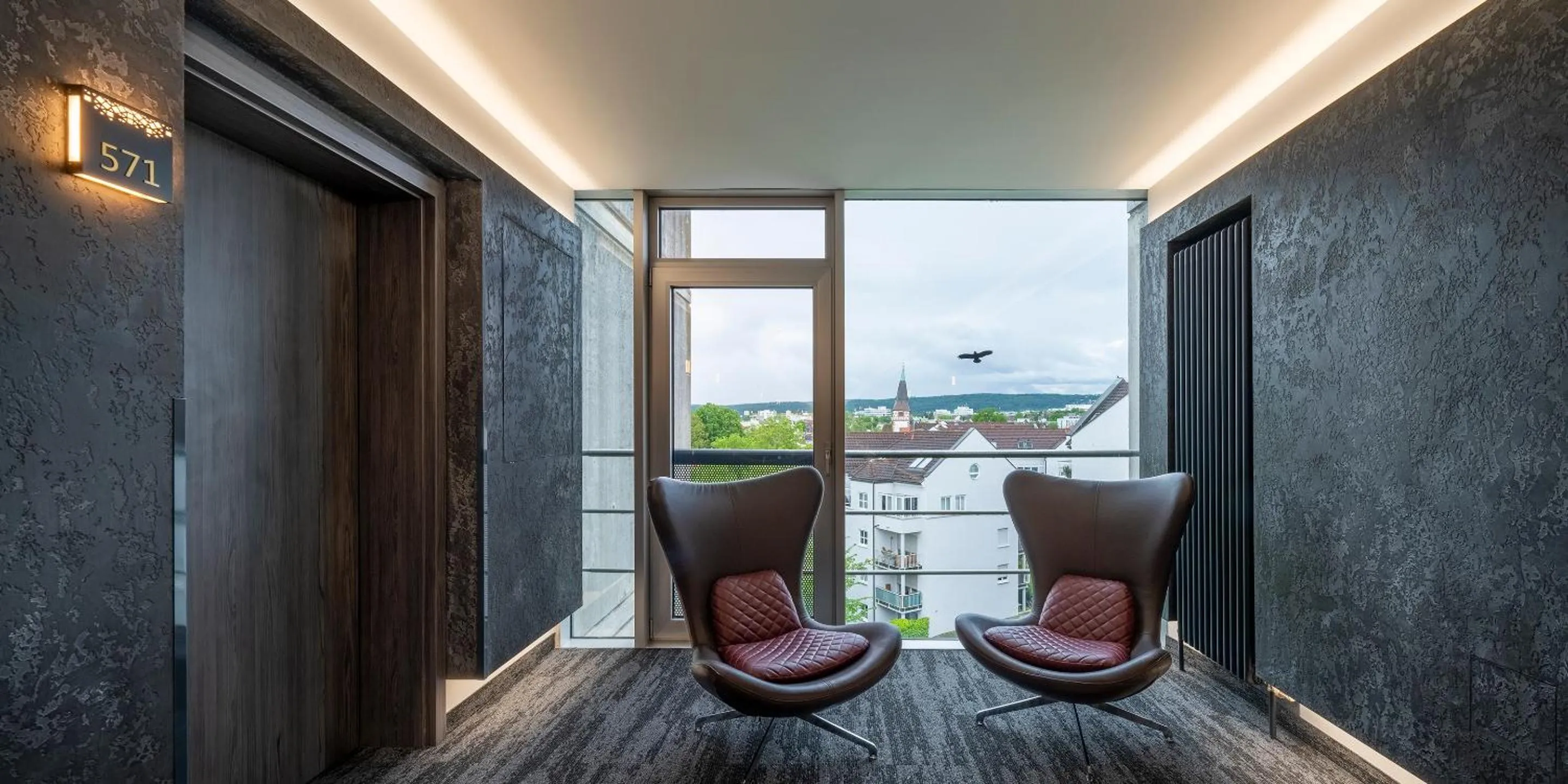 Seating area in PLAZA Residence Stuttgart-Ditzingen