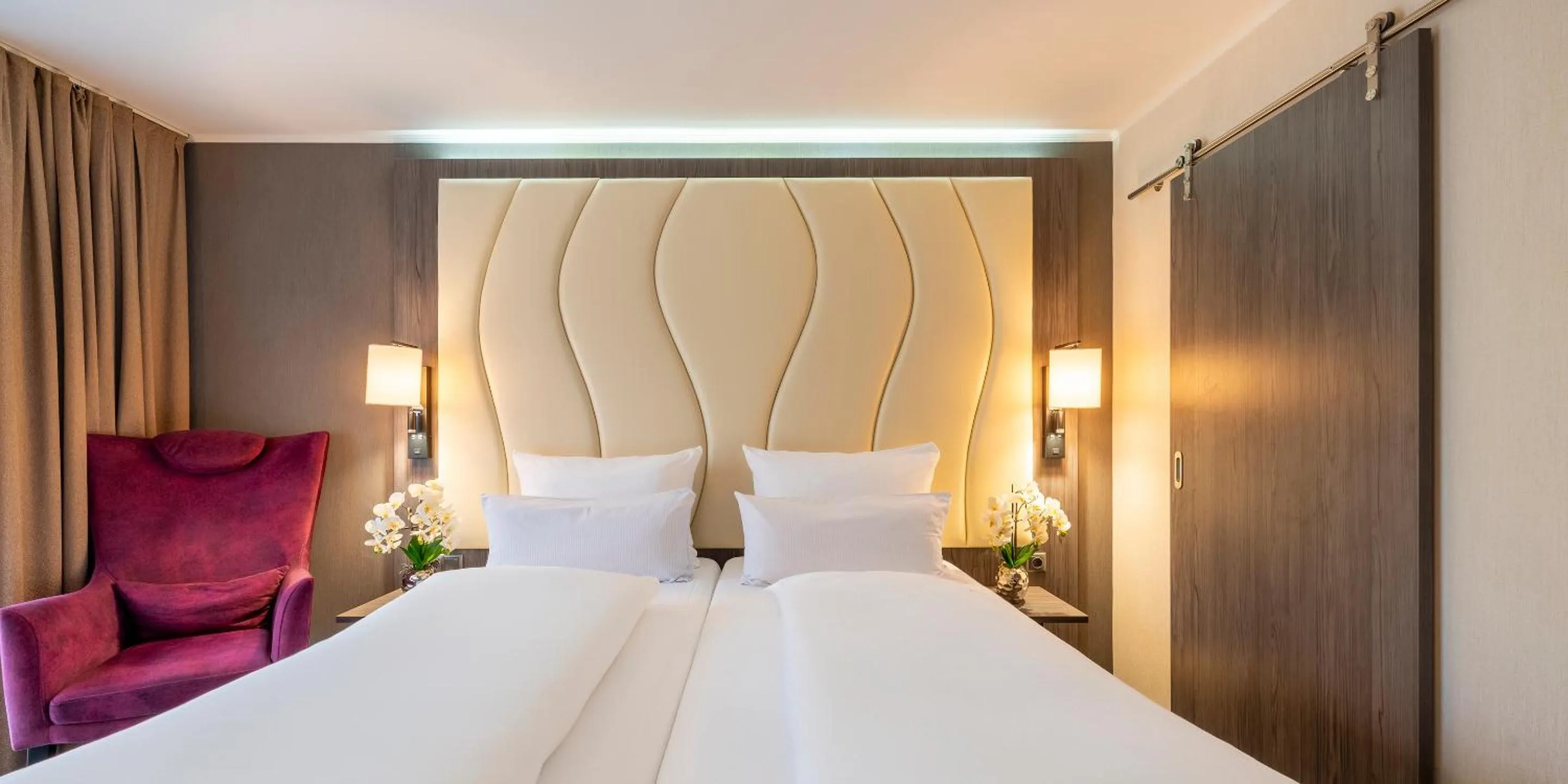 Bed in PLAZA Residence Stuttgart-Ditzingen