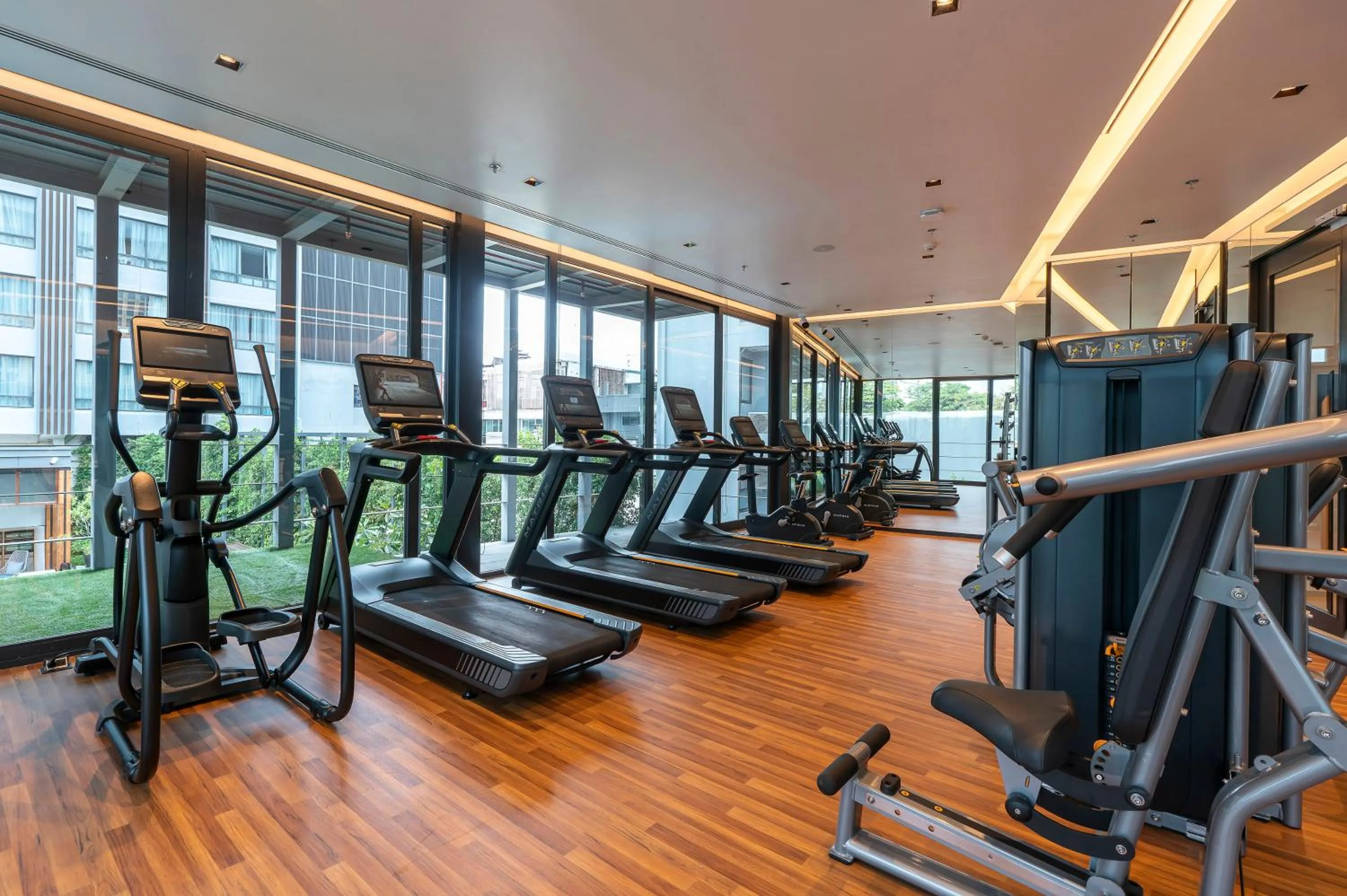 Fitness centre/facilities in Melia Chiang Mai