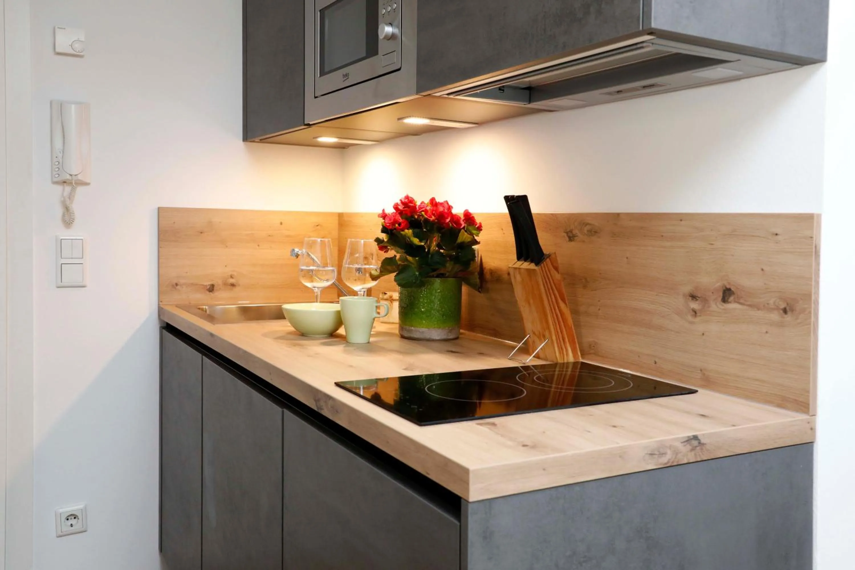 Kitchen or kitchenette in Apartments Ante Portas