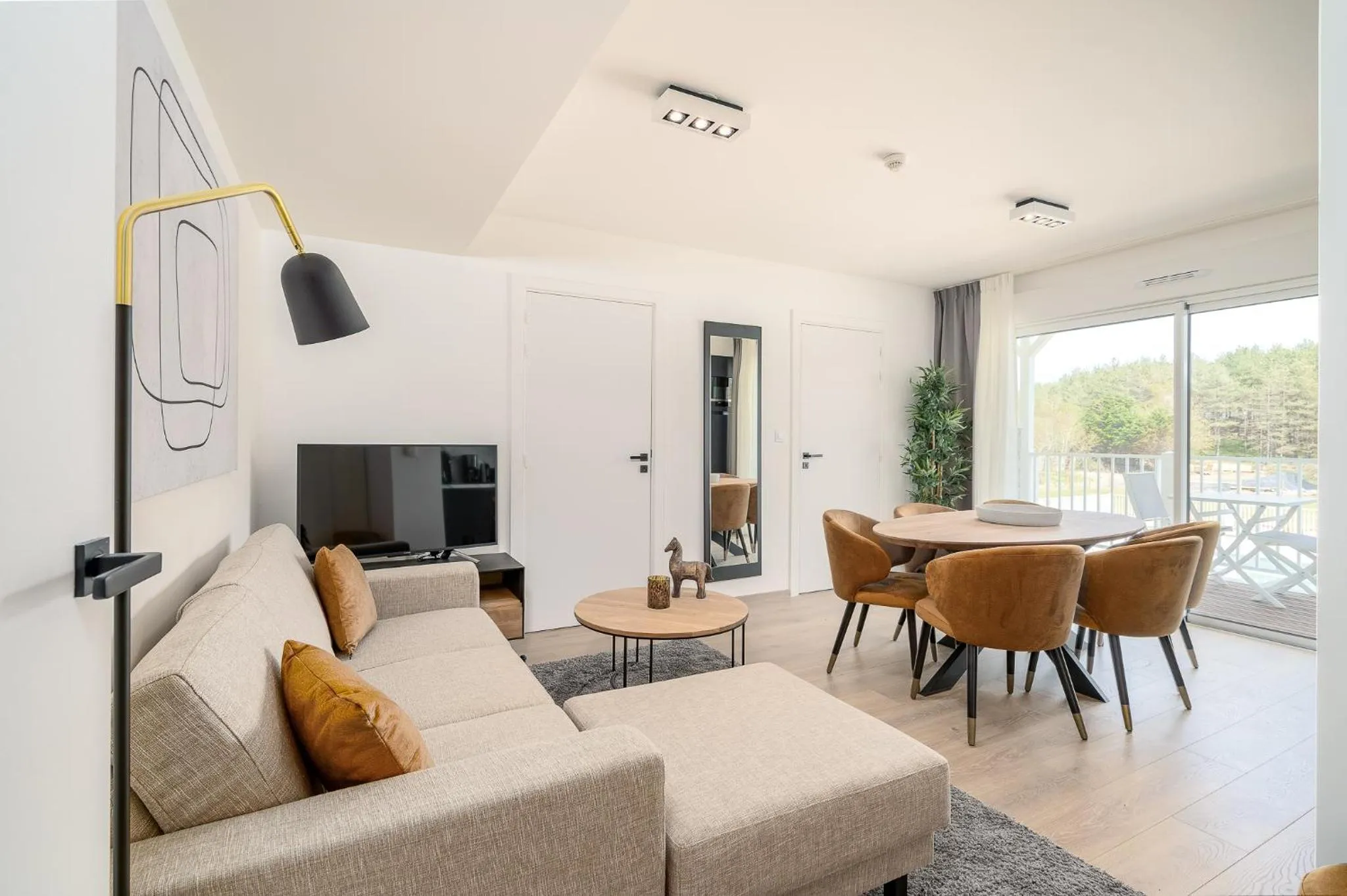 Living room in Evancy Trésors d'Opale