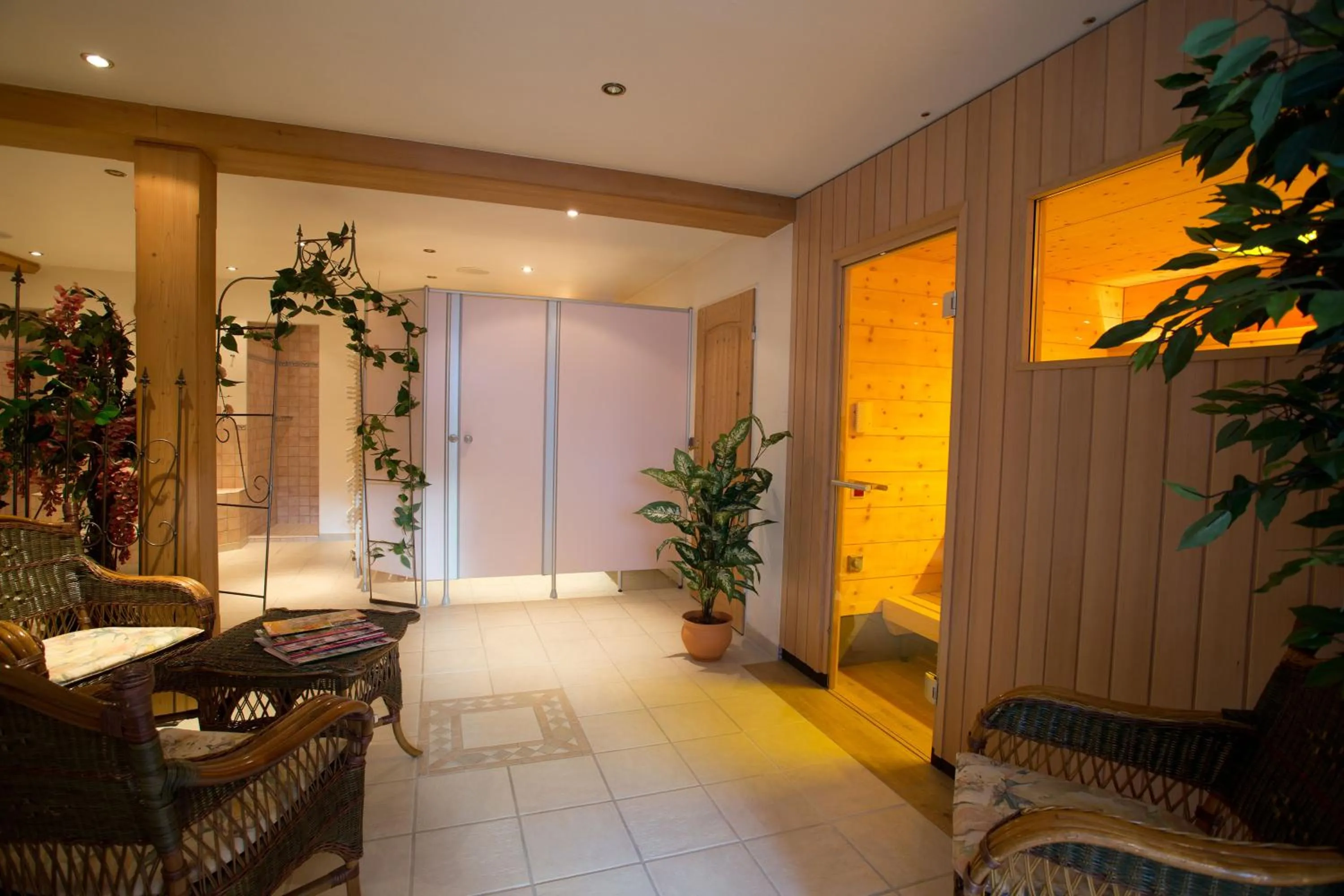 Sauna in Landhotel Teuteberg